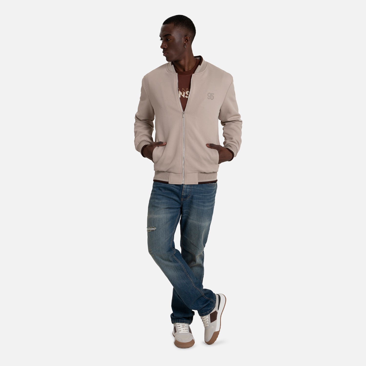 CHAMARRA BOMBER COLOR ARENA