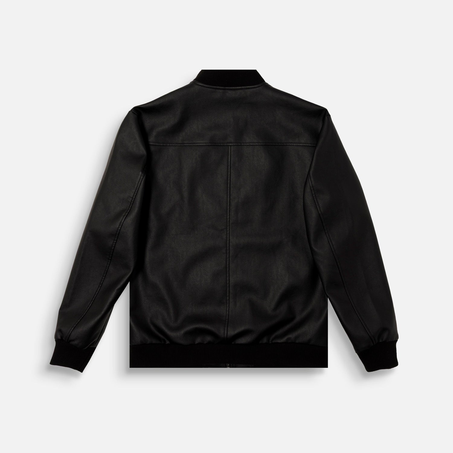 CHAMARRA BOMBER COLOR NEGRO