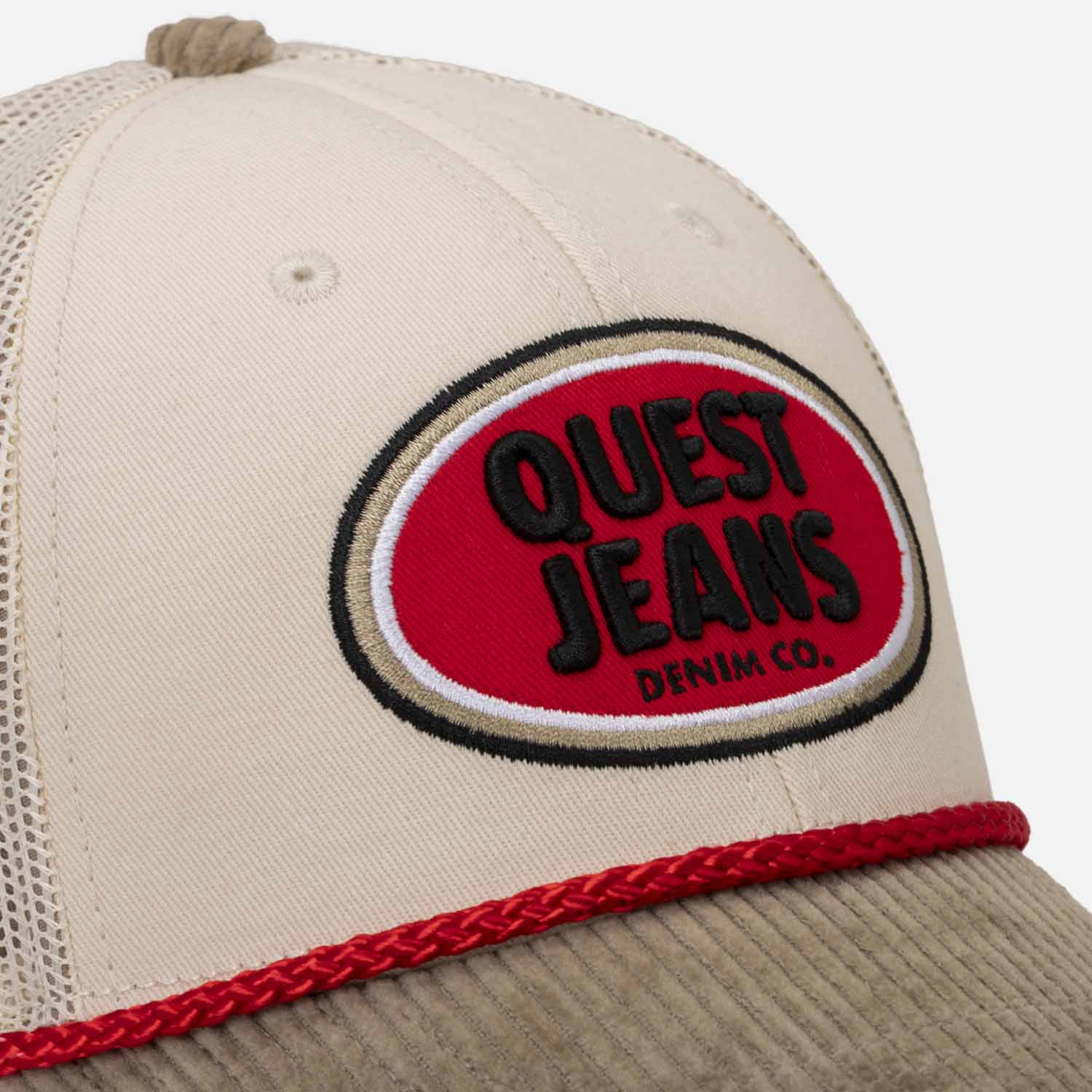 GORRA CAMIONERA COLOR WHITECAP GRAY