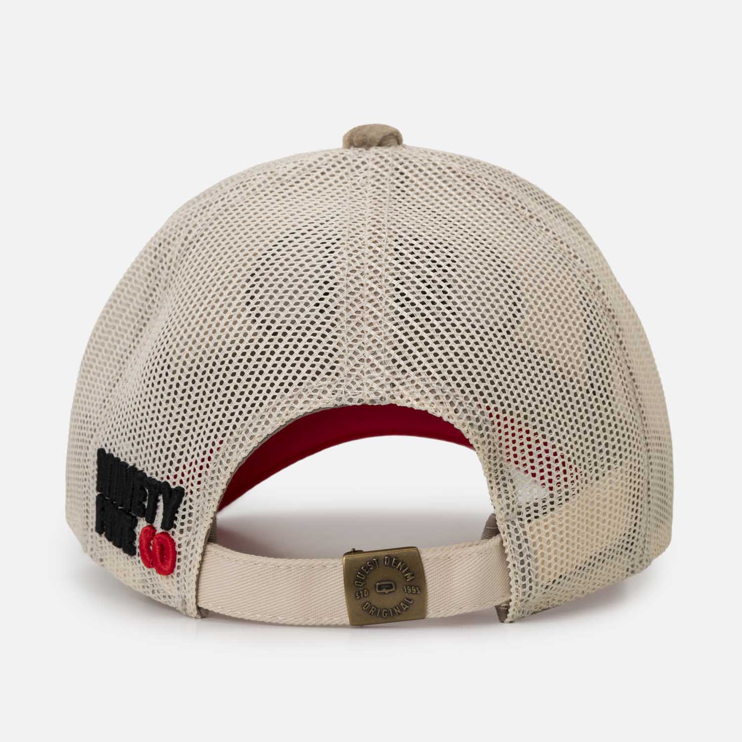 GORRA CAMIONERA COLOR WHITECAP GRAY