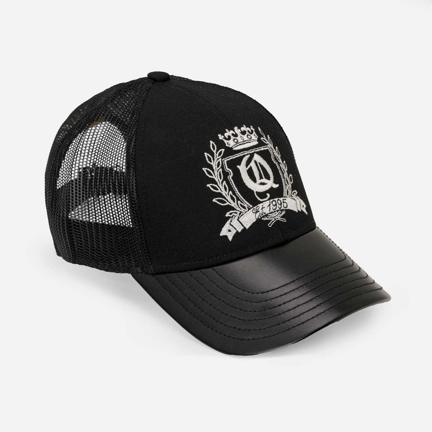 GORRA CAMIONERA COLOR NEGRO