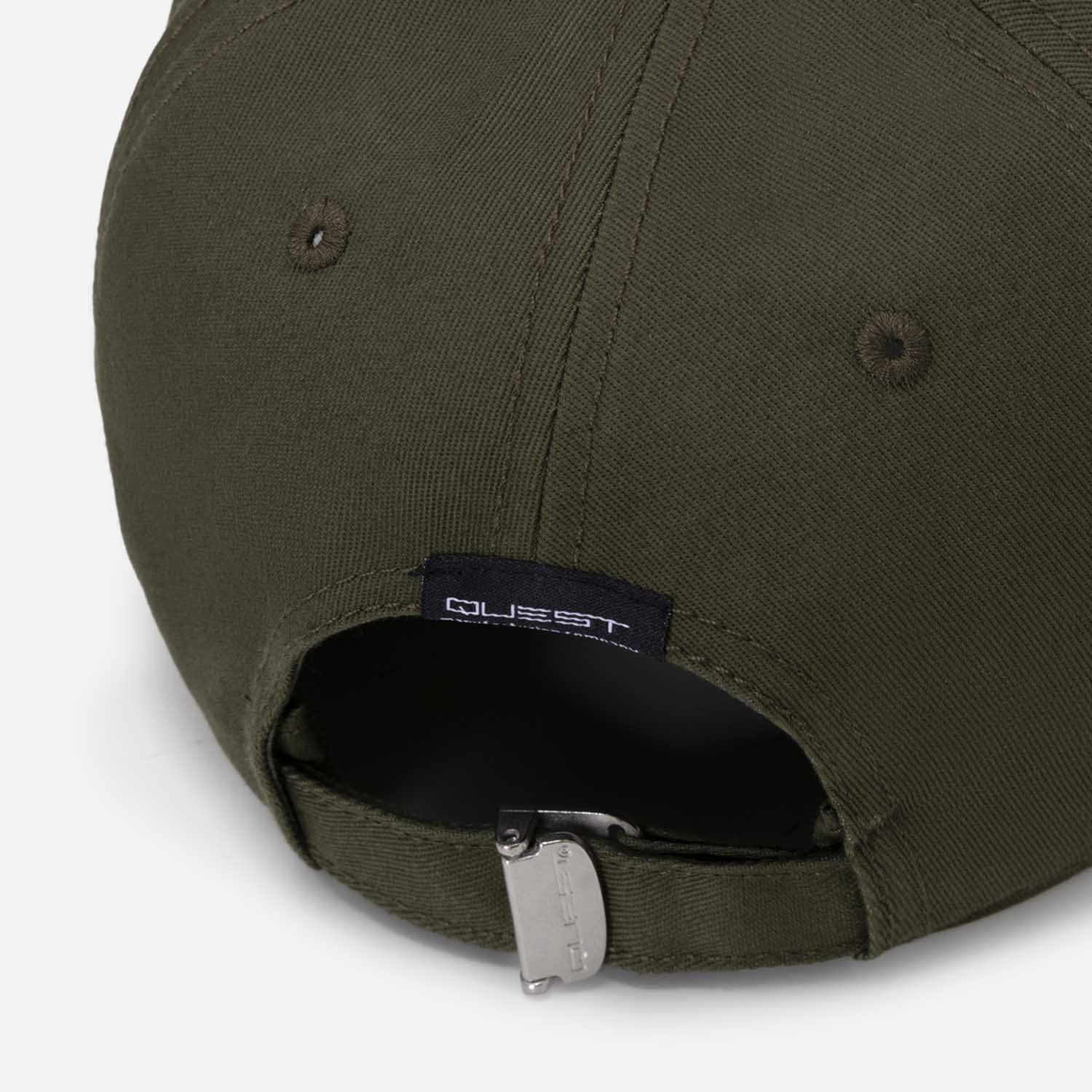 GORRA BEISBOLERA COLOR VERDE MILITAR