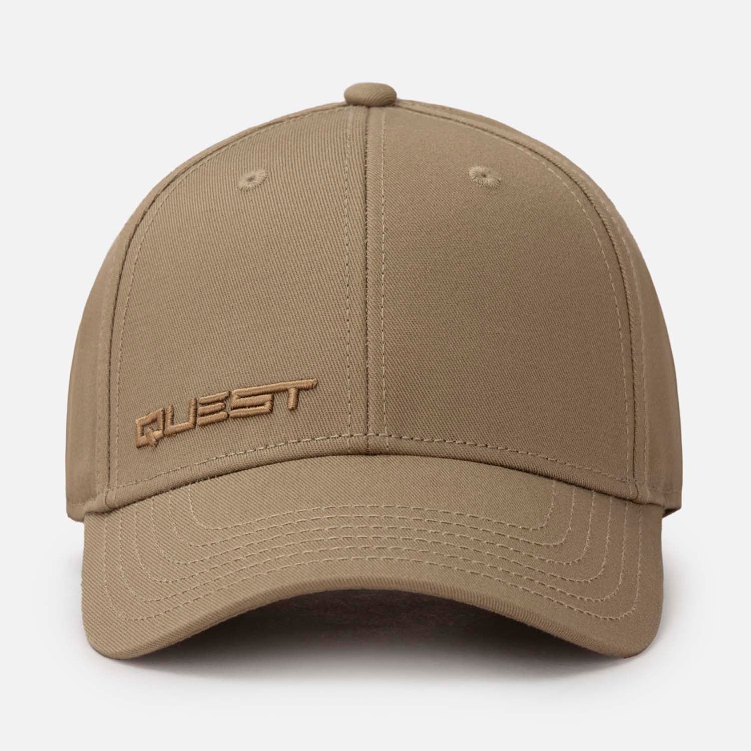 GORRA BEISBOLERA COLOR KAKI OSCURO