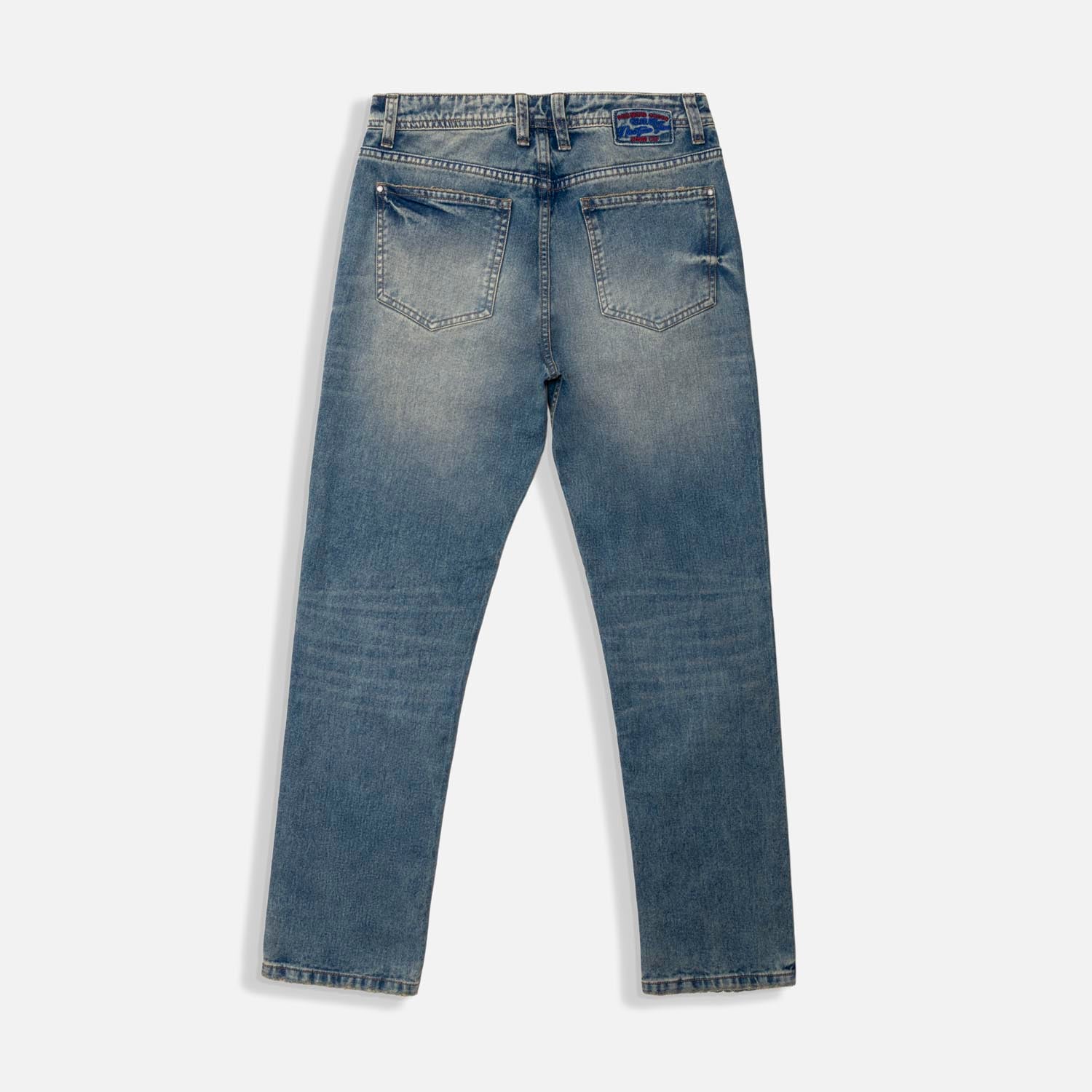 JEANS 5 BOLSILLOS COLOR AZUL MEDIO