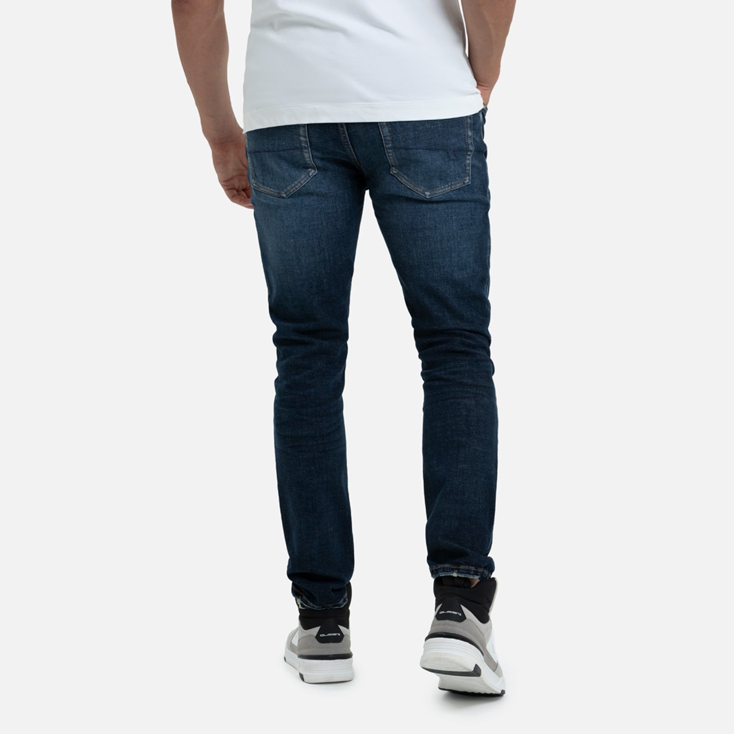 JEANS 5 BOLSILLOS COLOR AZUL INDUSTRY