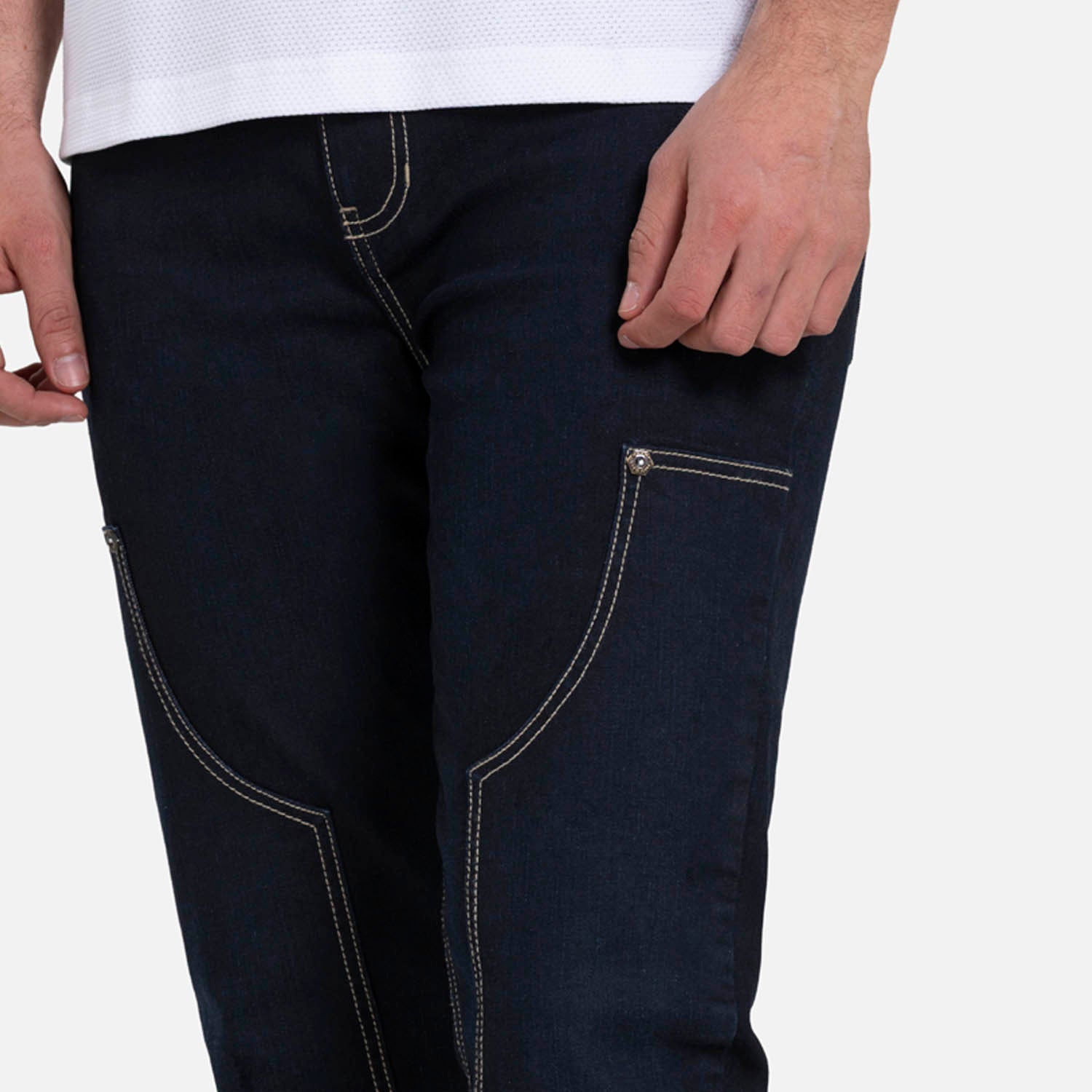 JEANS 5 BOLSILLOS COLOR AZUL INDUSTRY