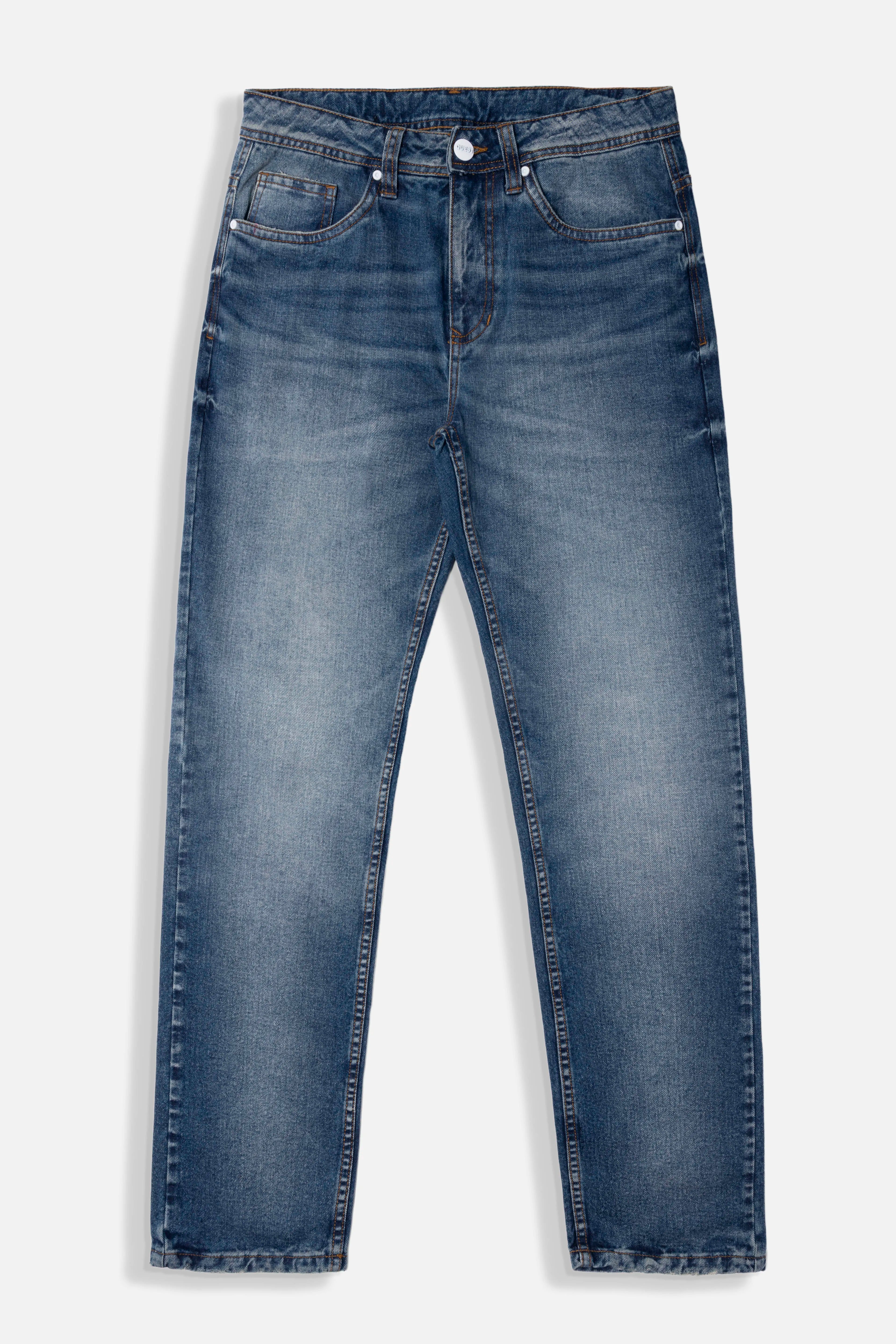 JEANS 5 BOLSILLOS COLOR AZUL OSCURO