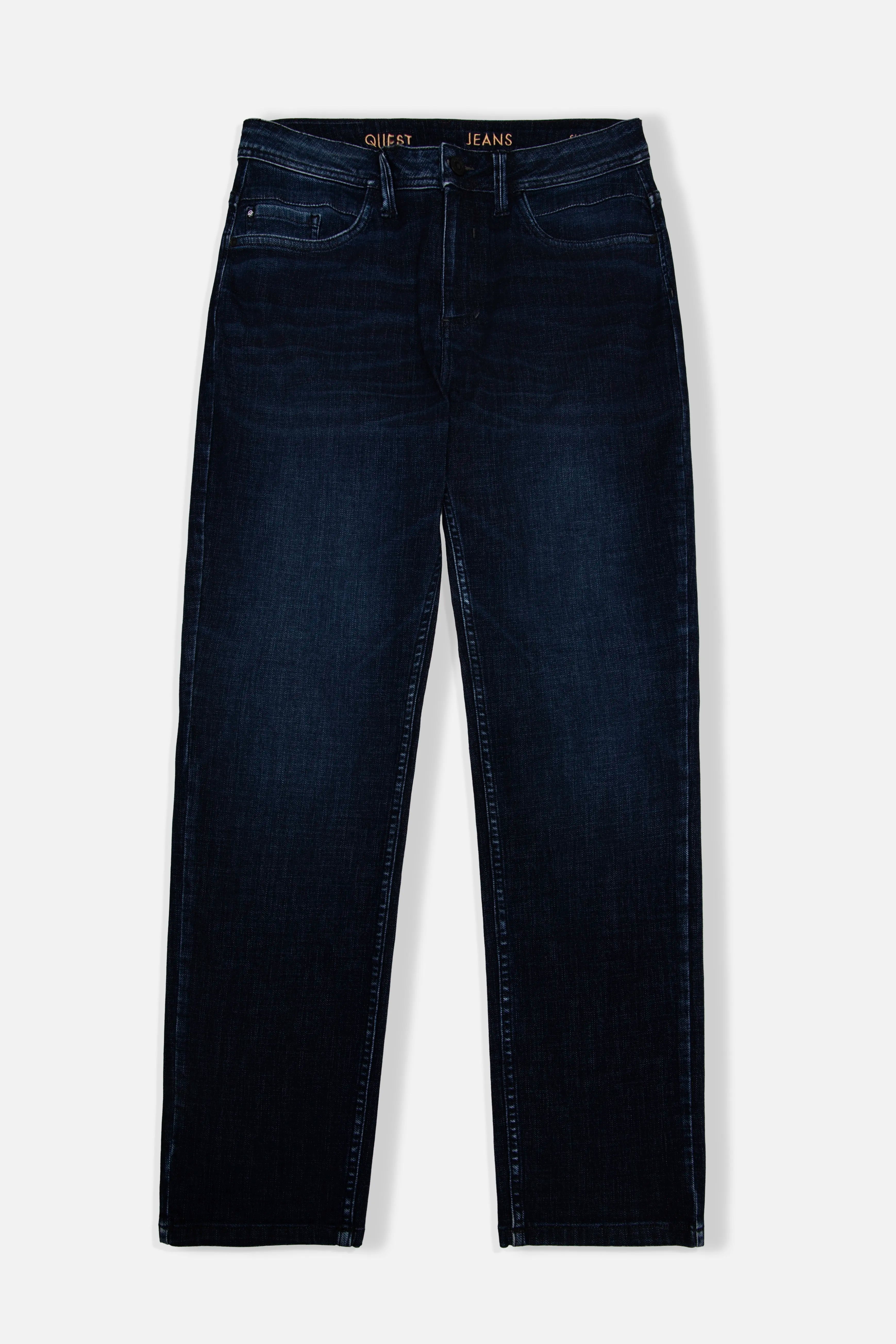 JEANS 5 BOLSILLOS COLOR AZUL OSCURO