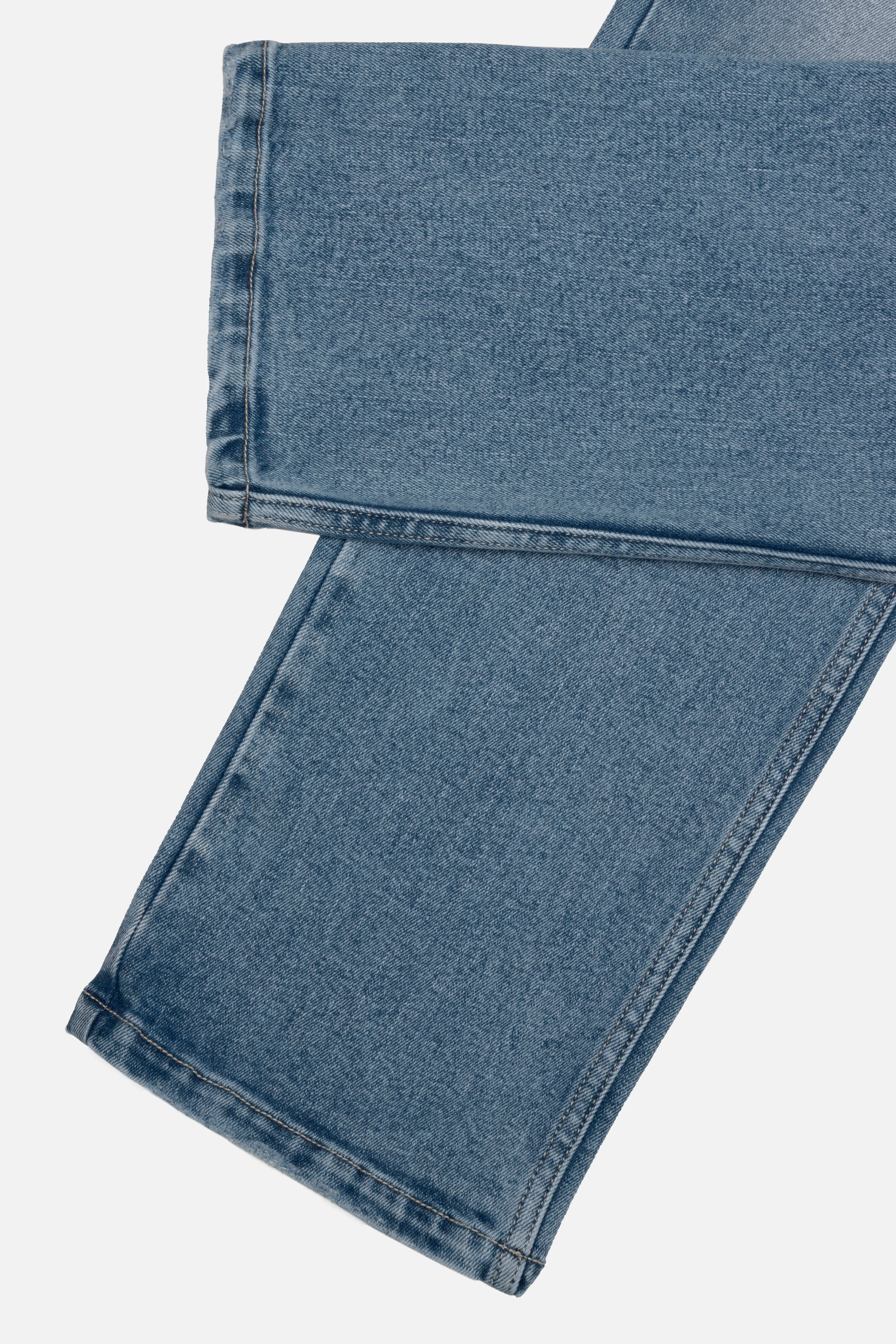 JEANS 5 BOLSILLOS COLOR AZUL MEDIO