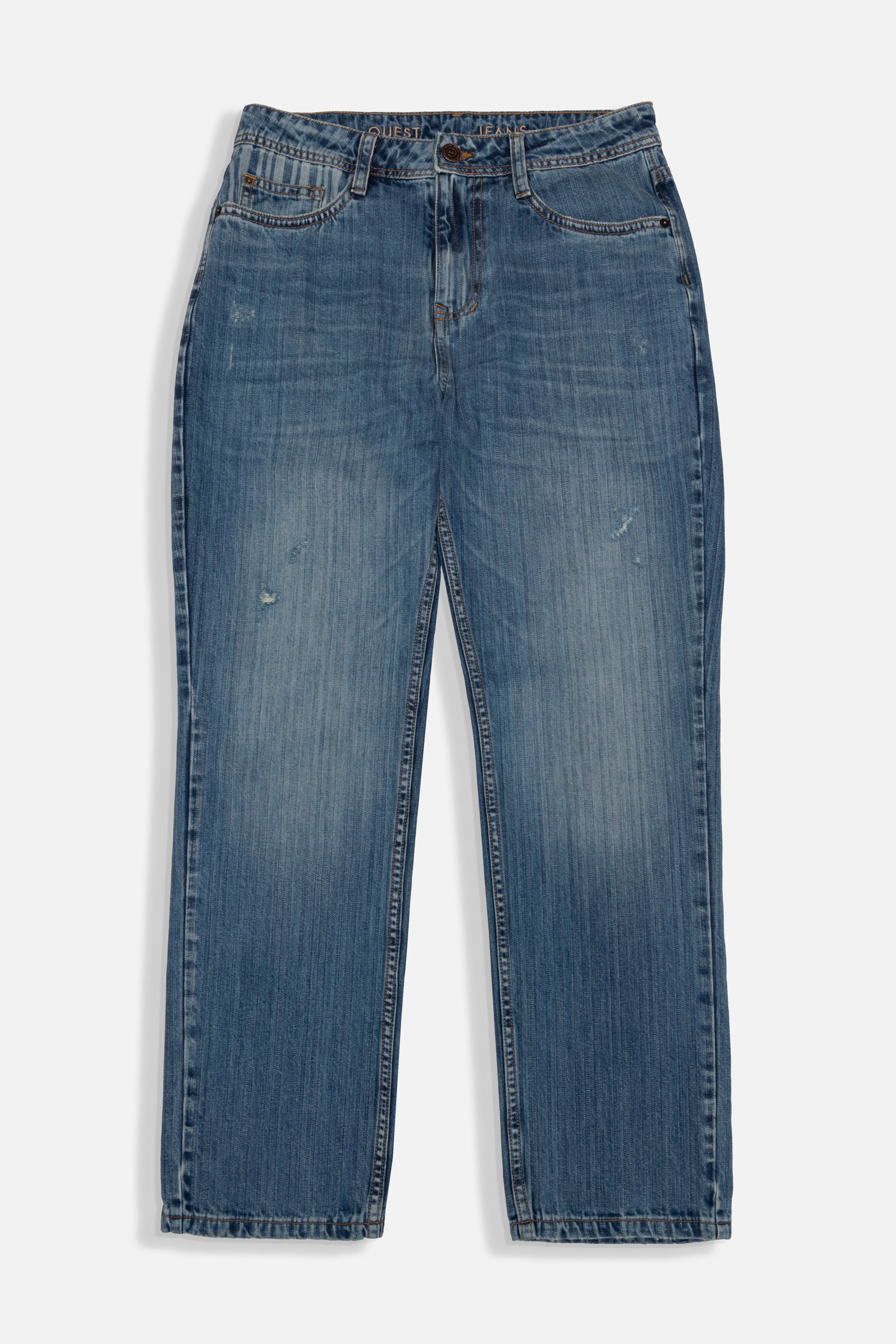 JEANS 5 BOLSILLOS COLOR AZUL MEDIO