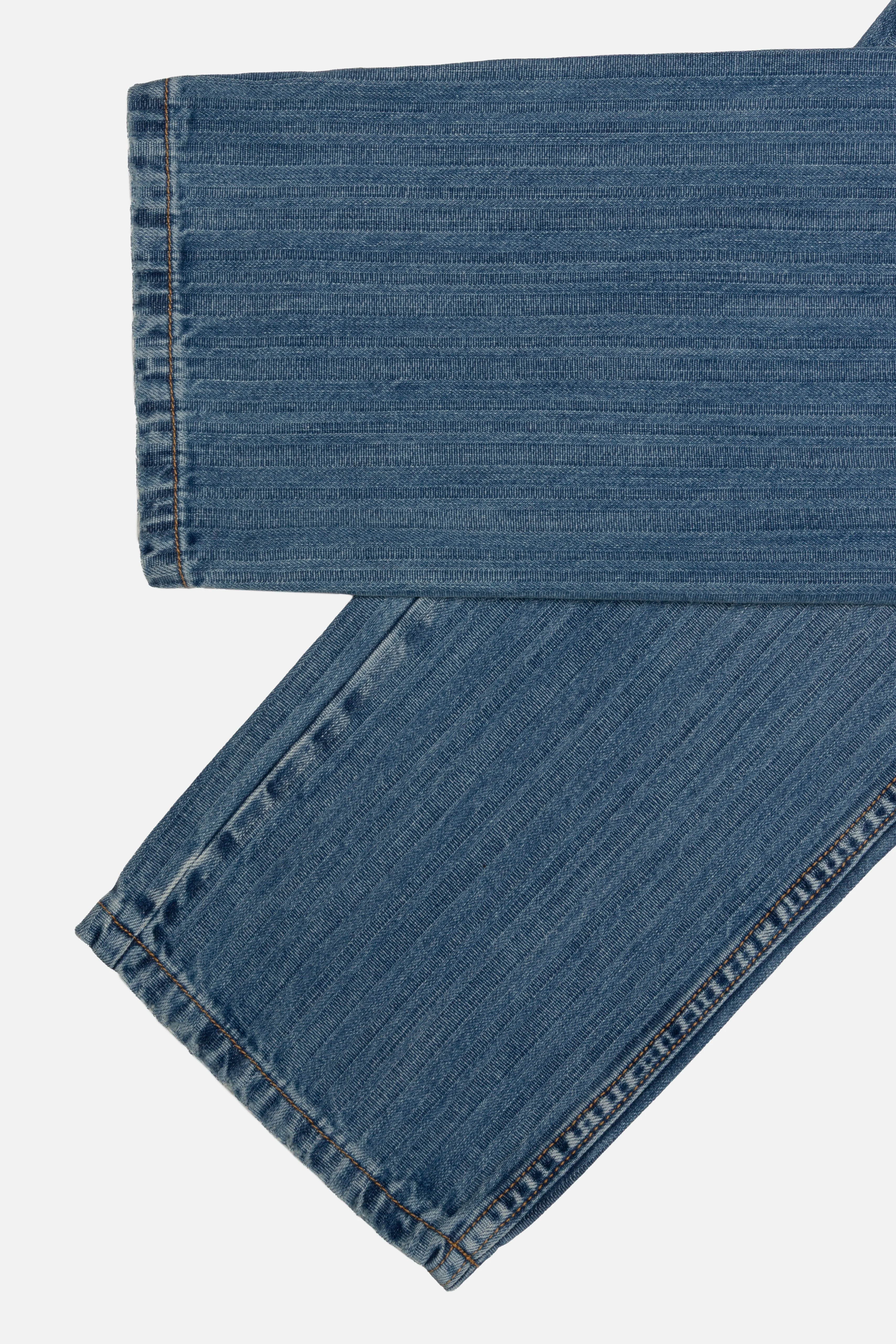 JEANS 5 BOLSILLOS COLOR AZUL MEDIO