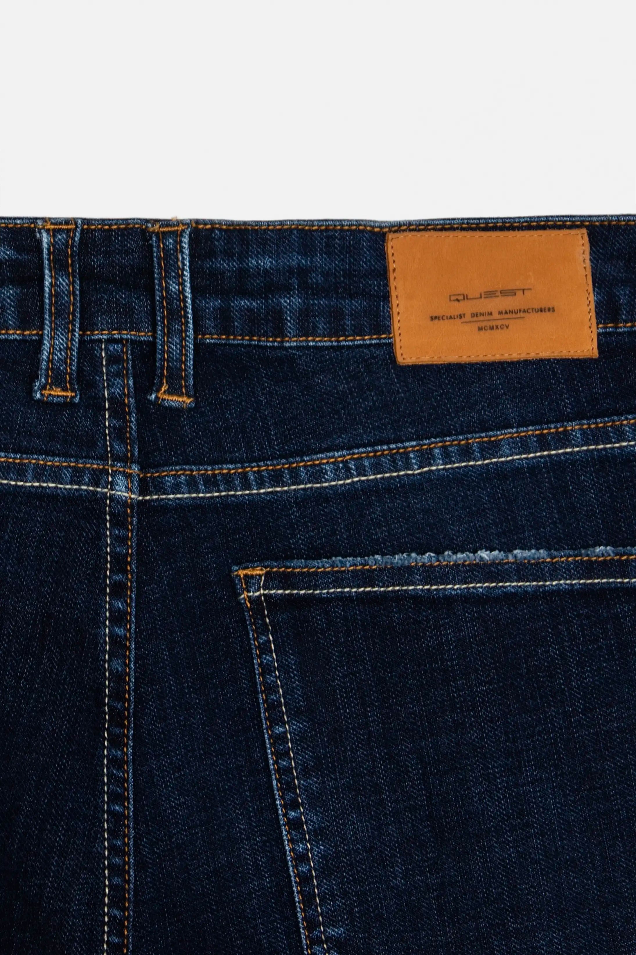 JEANS 5 BOLSILLOS COLOR AZUL OSCURO