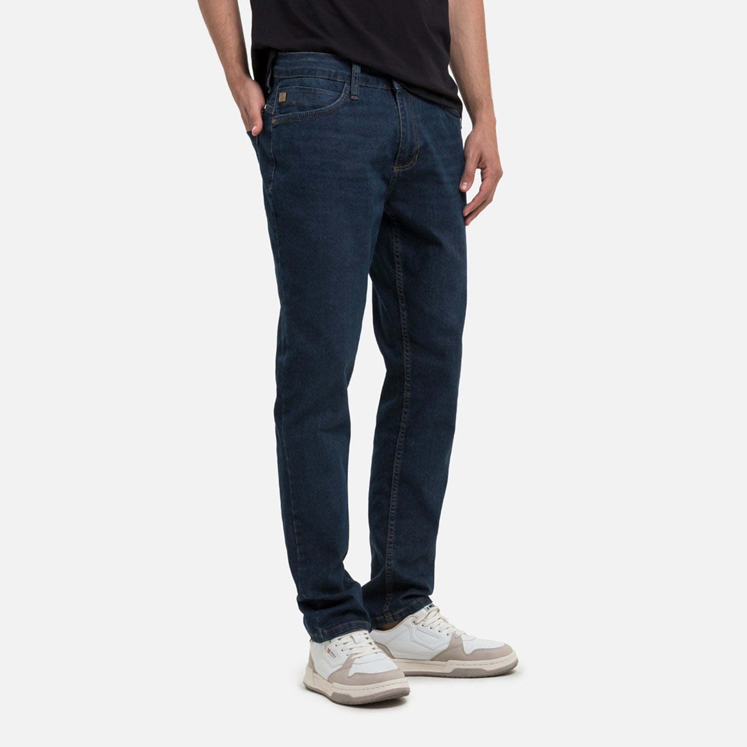 JEANS 5 BOLSILLOS COLOR AZUL OSCURO