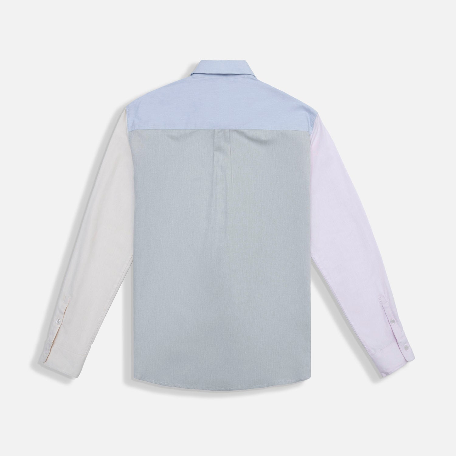 CAMISA MANGA LARGA COLOR AZUL CLARO