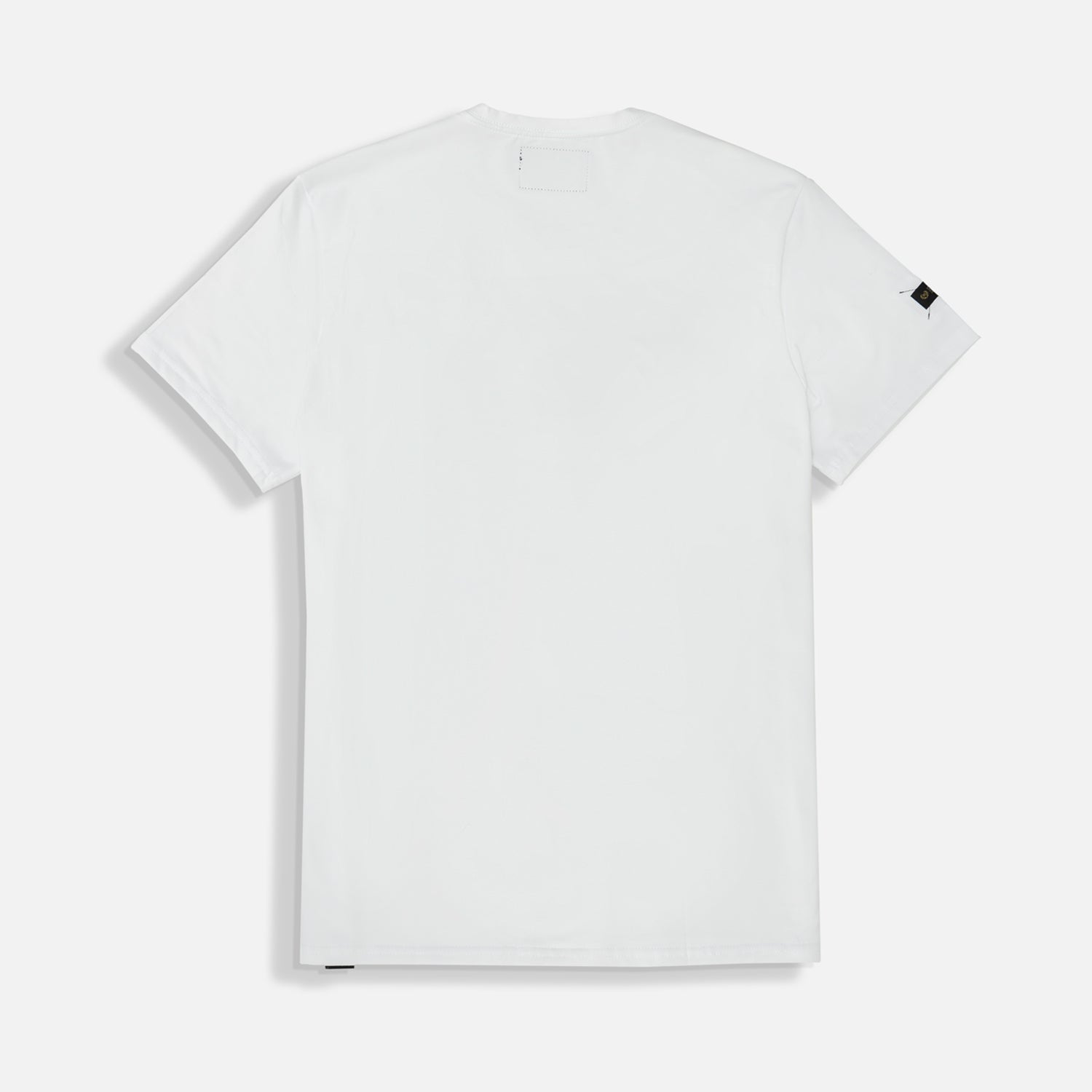 PLAYERA SLIM MANGA CORTA COLOR BLANCO OPTICO