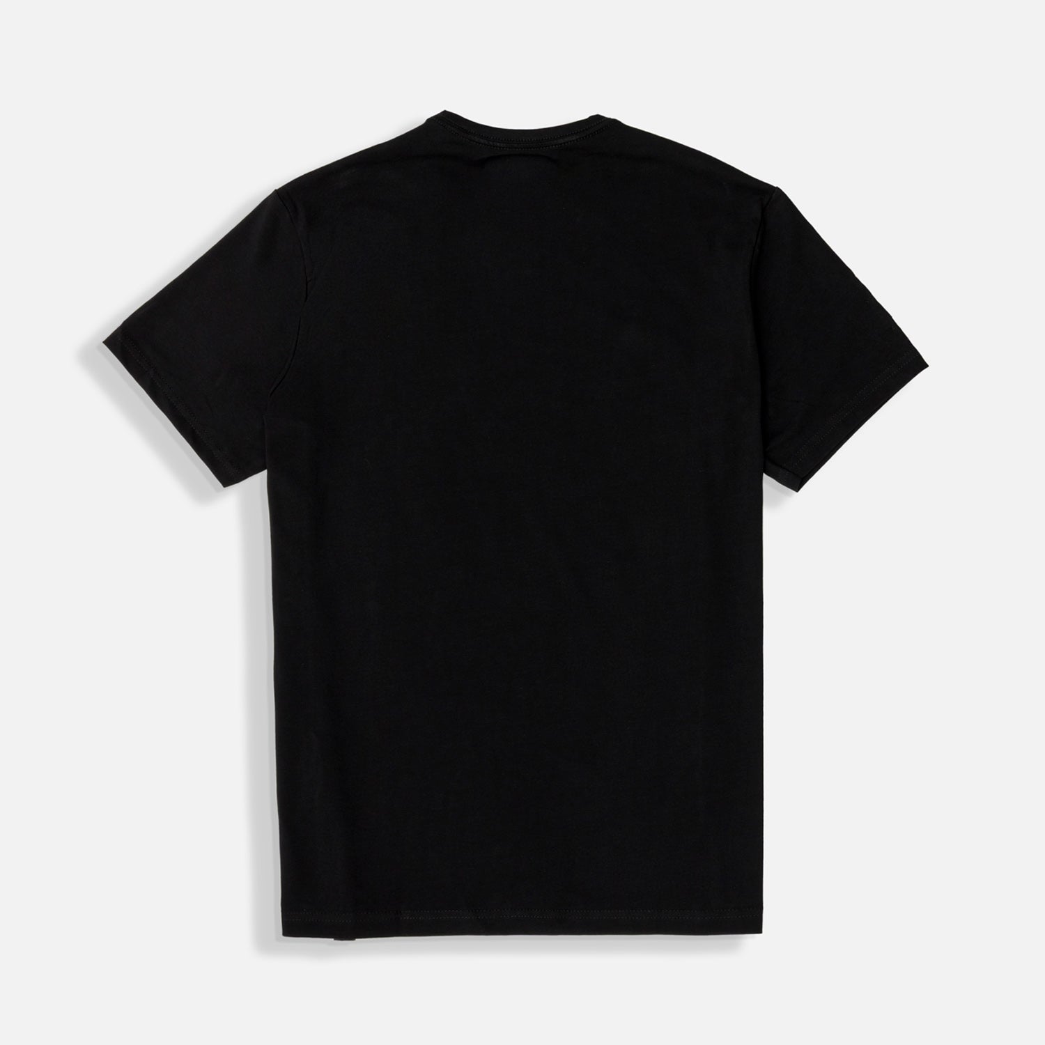 PLAYERA SLIM MANGA CORTA COLOR NEGRO