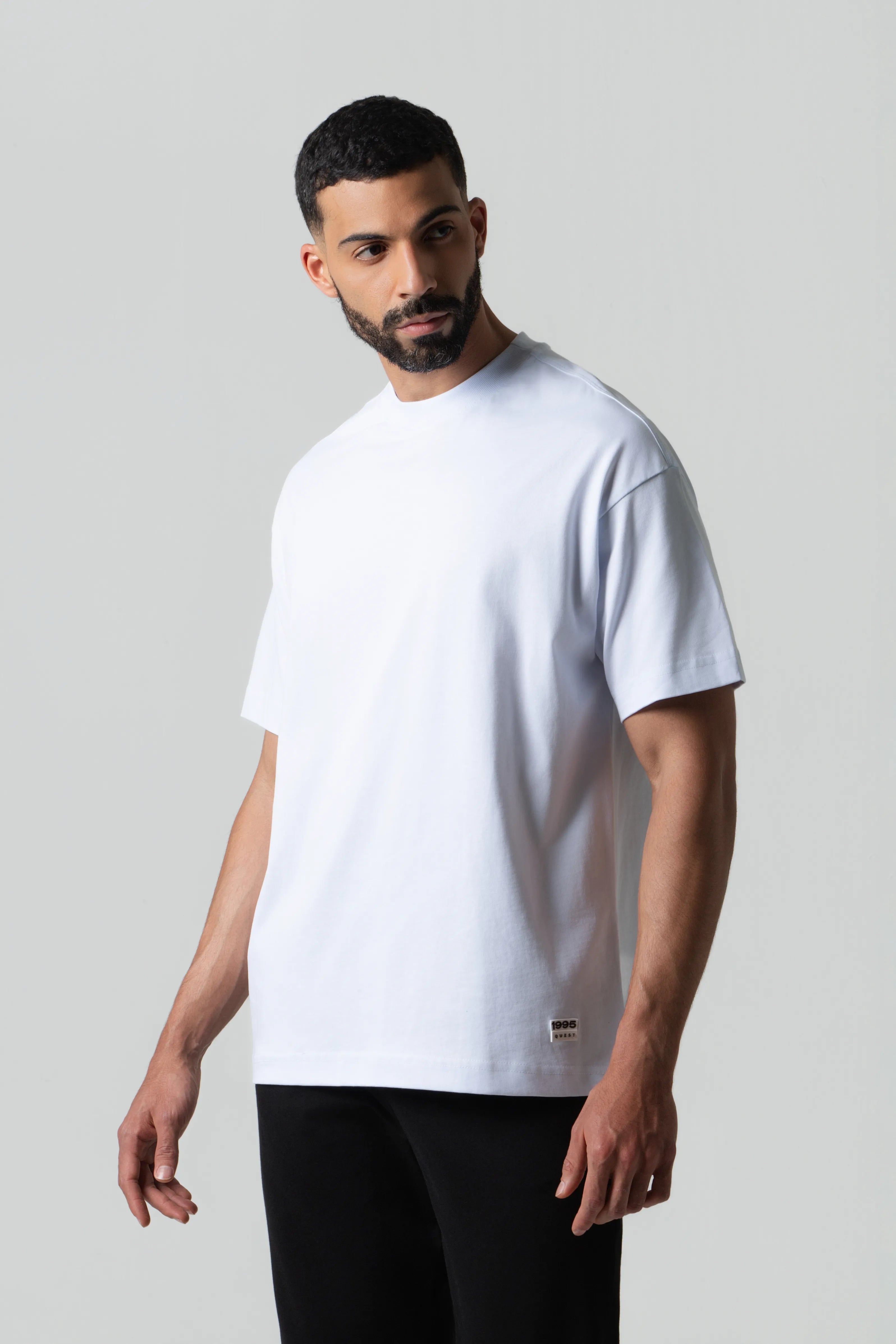 PLAYERA MANGA CORTA COLOR BLANCO OPTICO