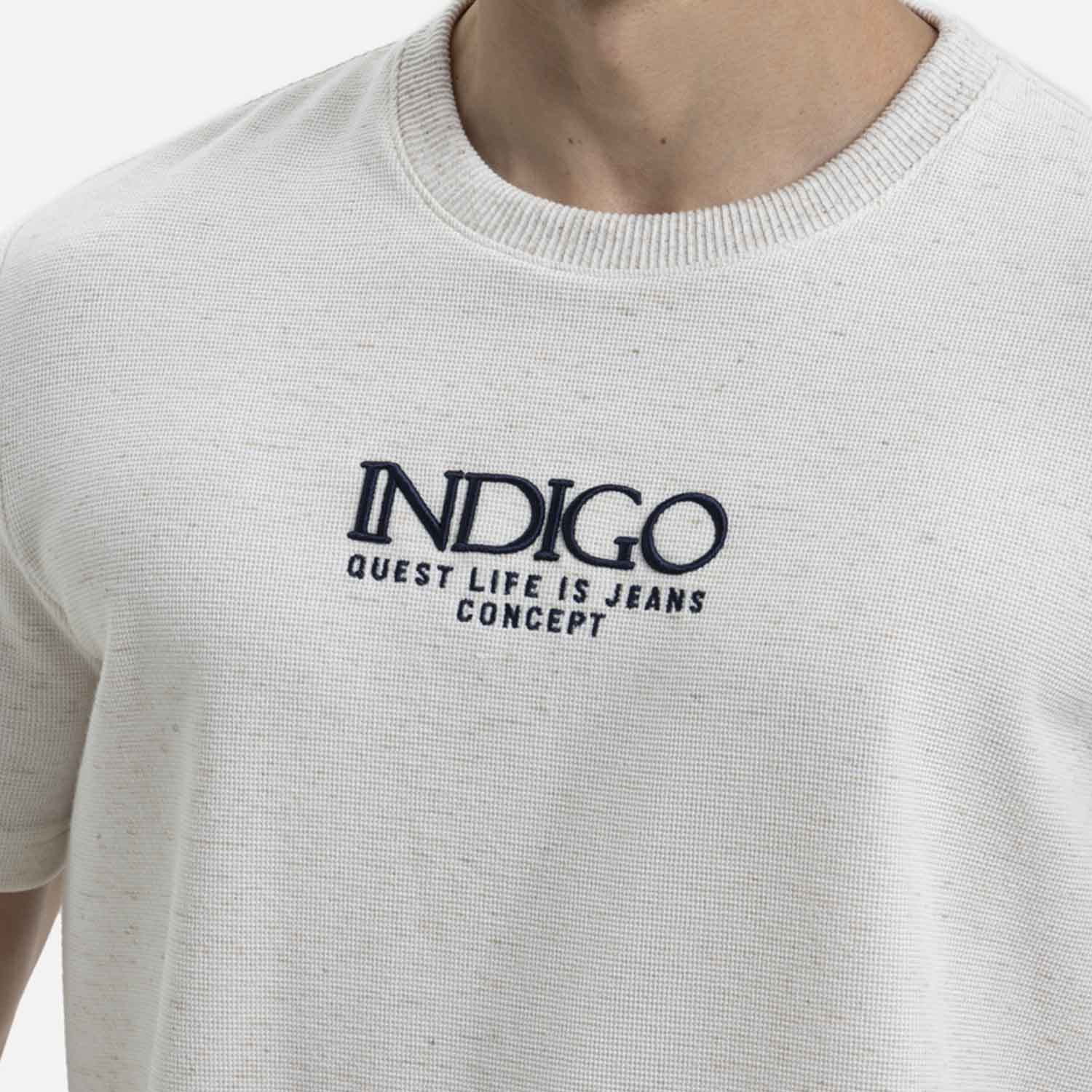 PLAYERA MANGA CORTA COLOR CRUDO