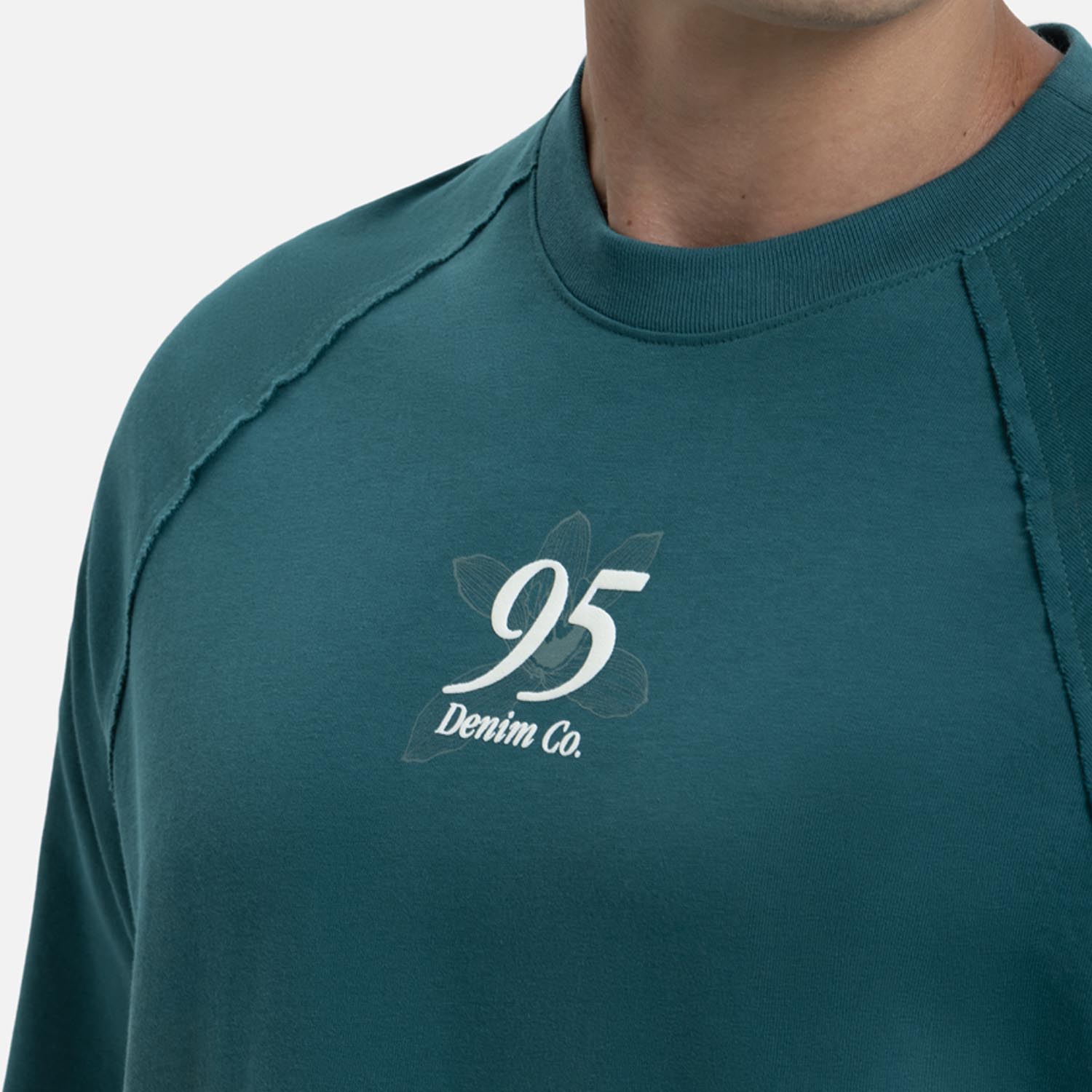 PLAYERA MANGA CORTA COLOR VERDE TORMENTA