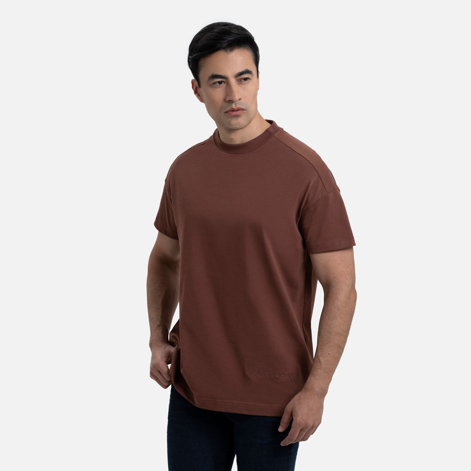 PLAYERA MANGA CORTA COLOR BRUNETTE