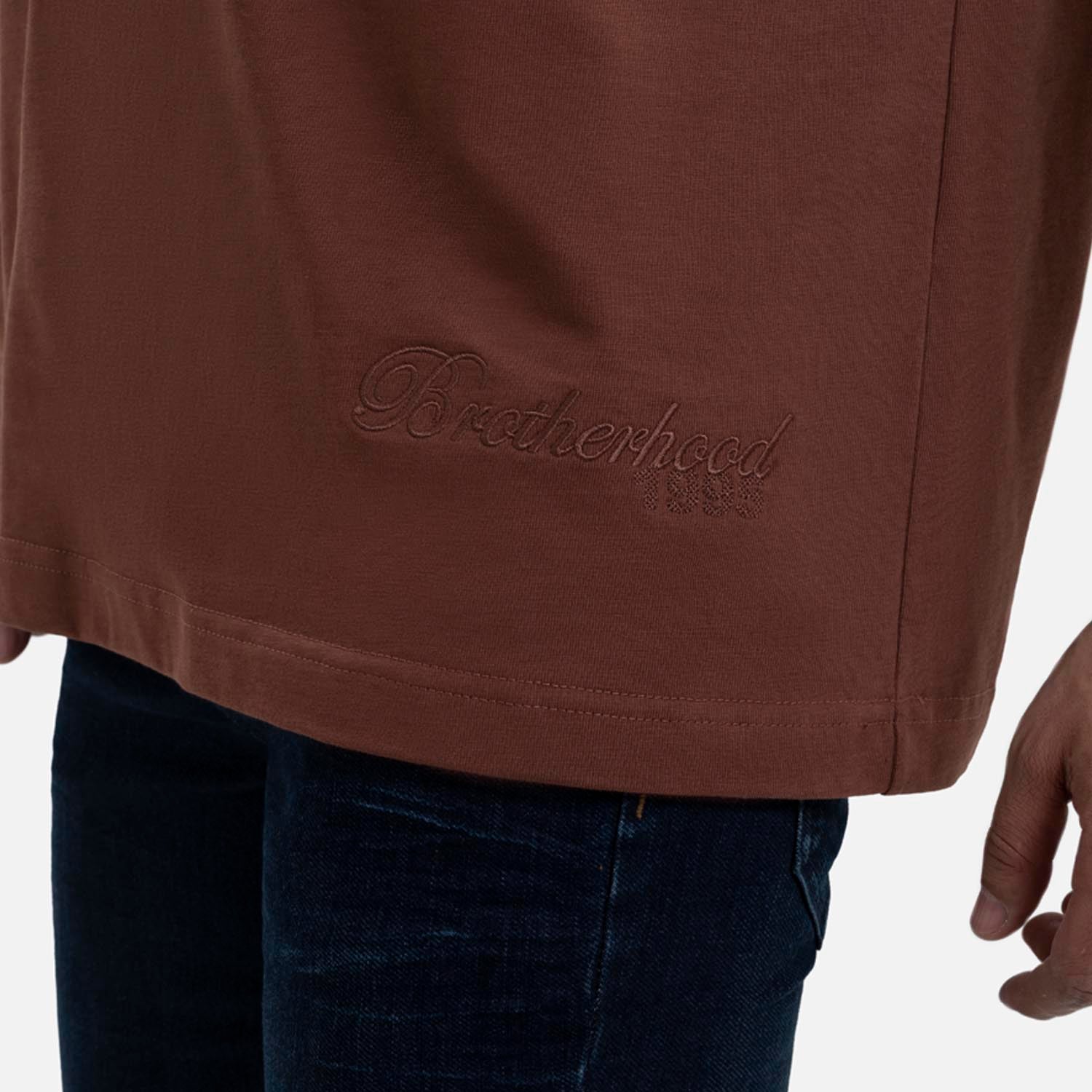 PLAYERA MANGA CORTA COLOR BRUNETTE