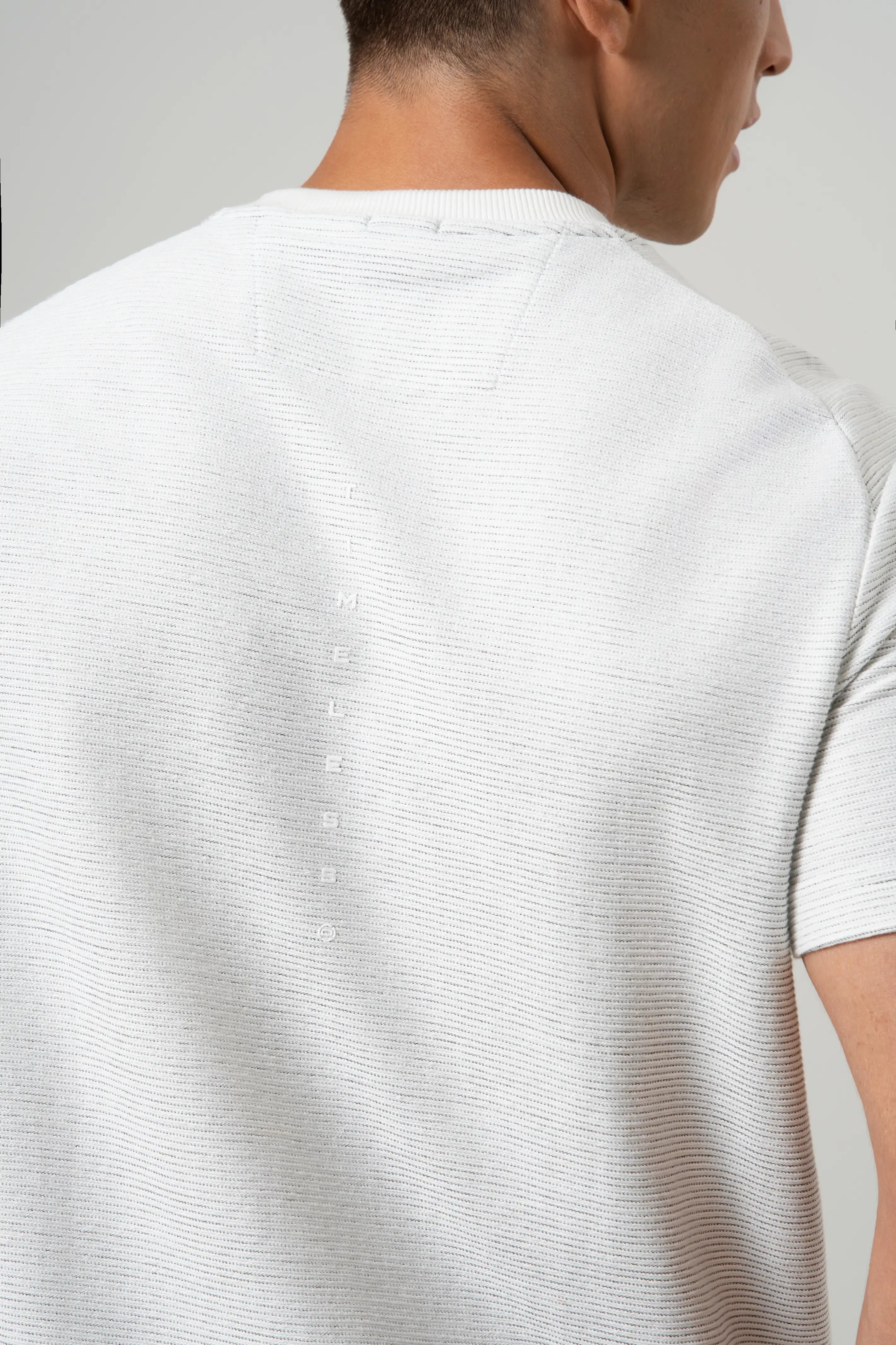 PLAYERA MANGA CORTA COLOR BLANCO OPTICO
