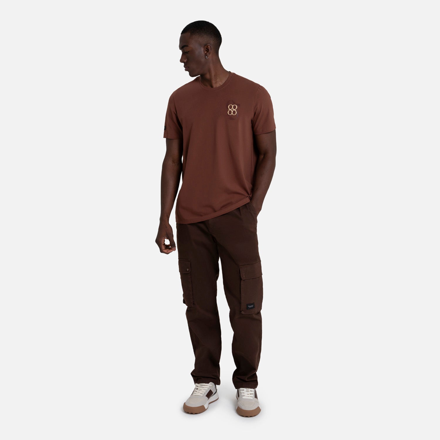 PLAYERA PREMIUM MANGA CORTA COLOR BRUNETTE