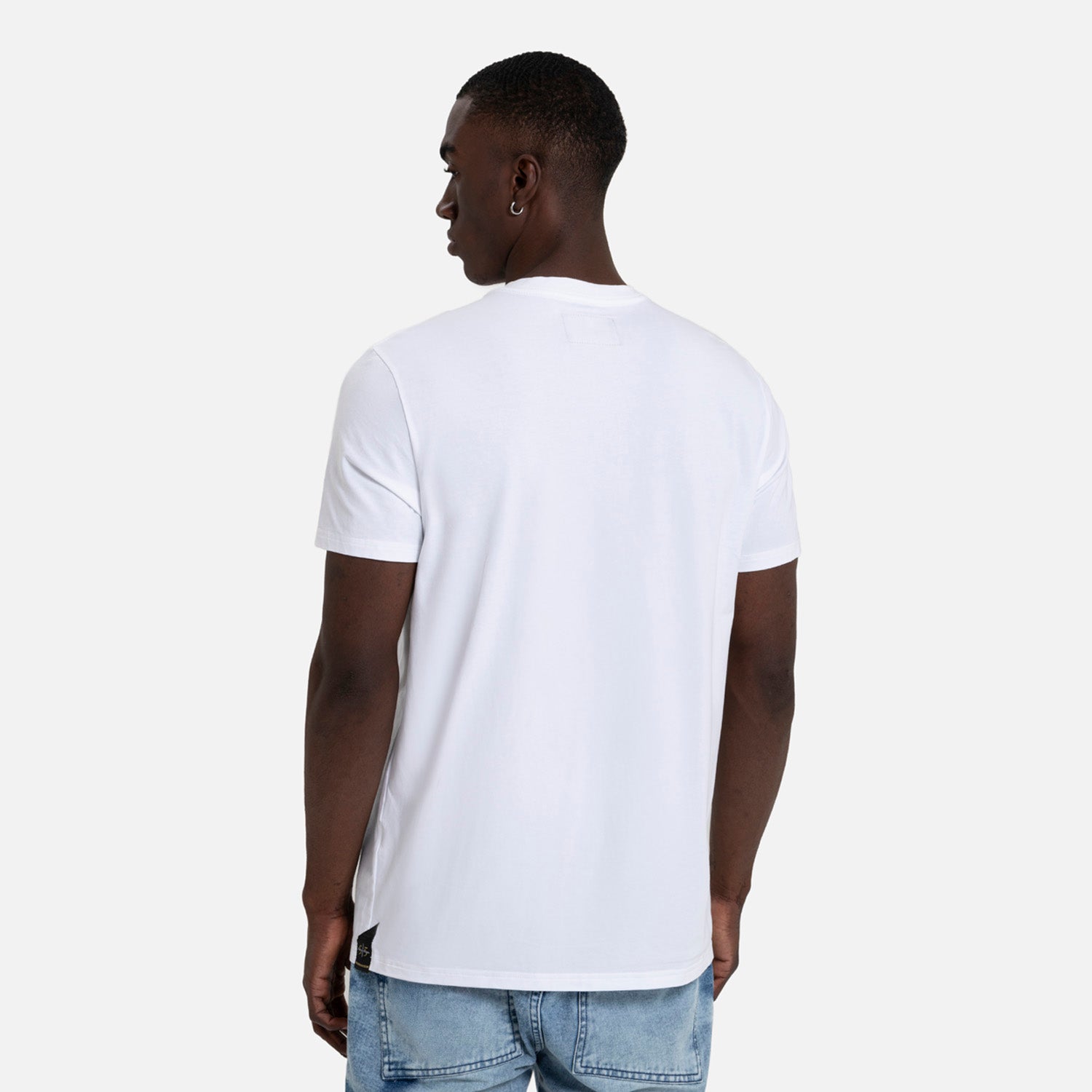 PLAYERA PREMIUM MANGA CORTA COLOR BLANCO OPTICO
