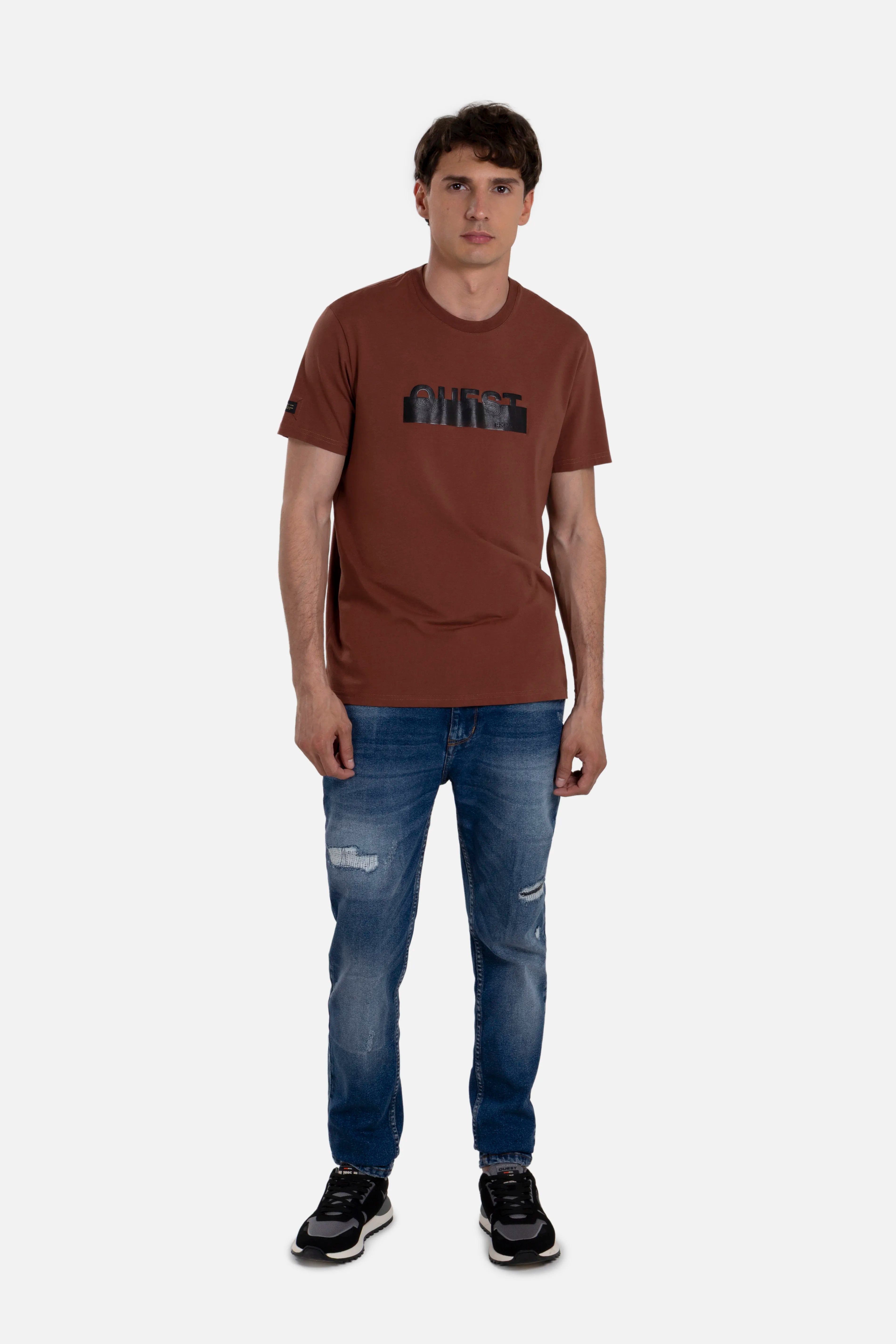 PLAYERA PREMIUM MANGA CORTA COLOR BRUNETTE