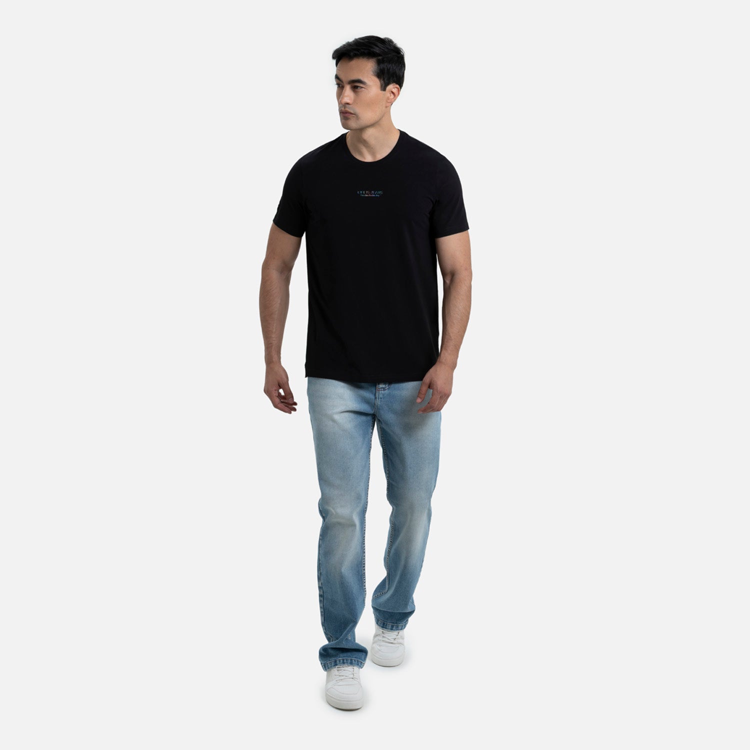 PLAYERA PREMIUM MANGA CORTA COLOR NEGRO