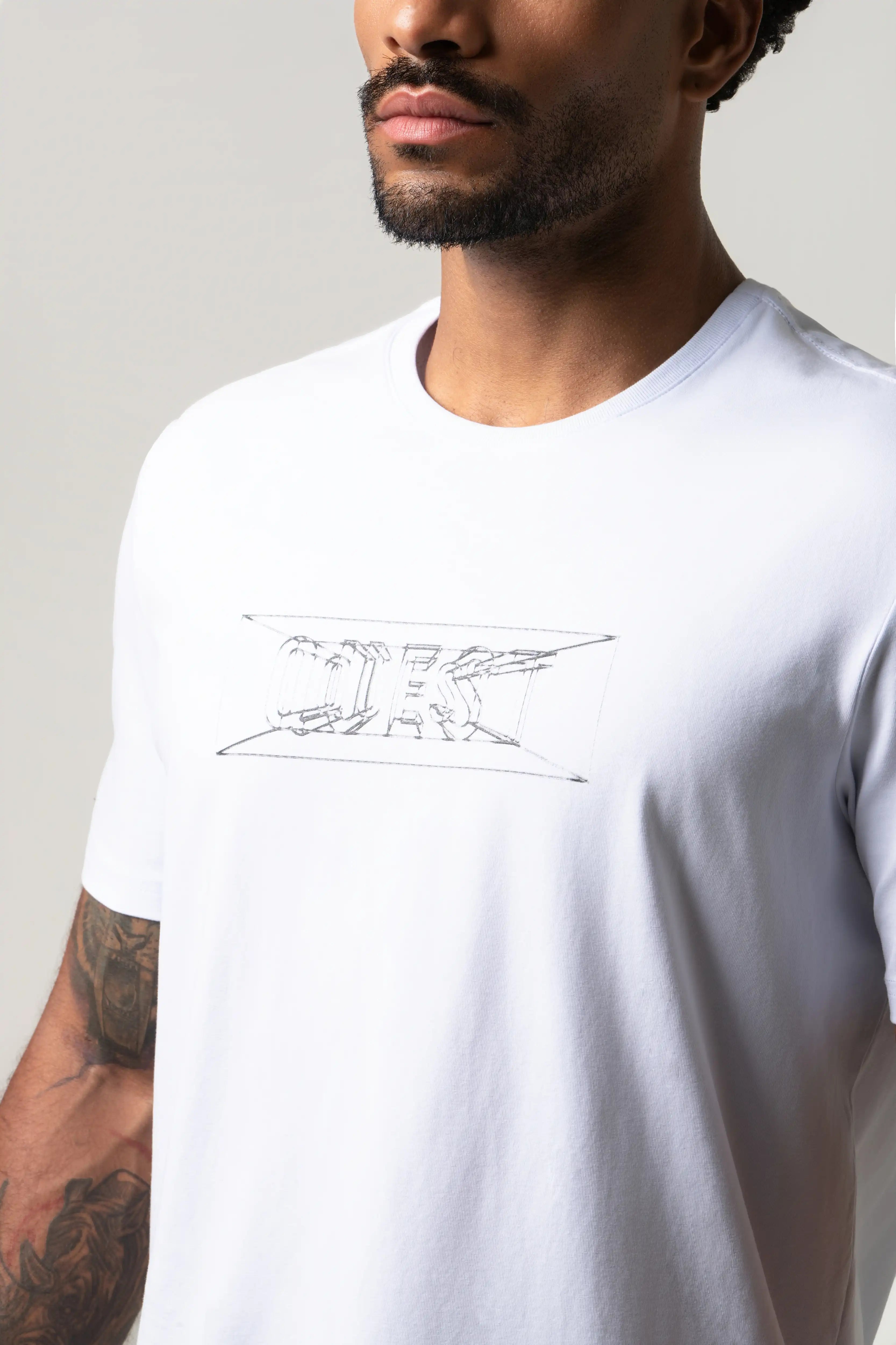 PLAYERA PREMIUM MANGA CORTA COLOR BLANCO OPTICO