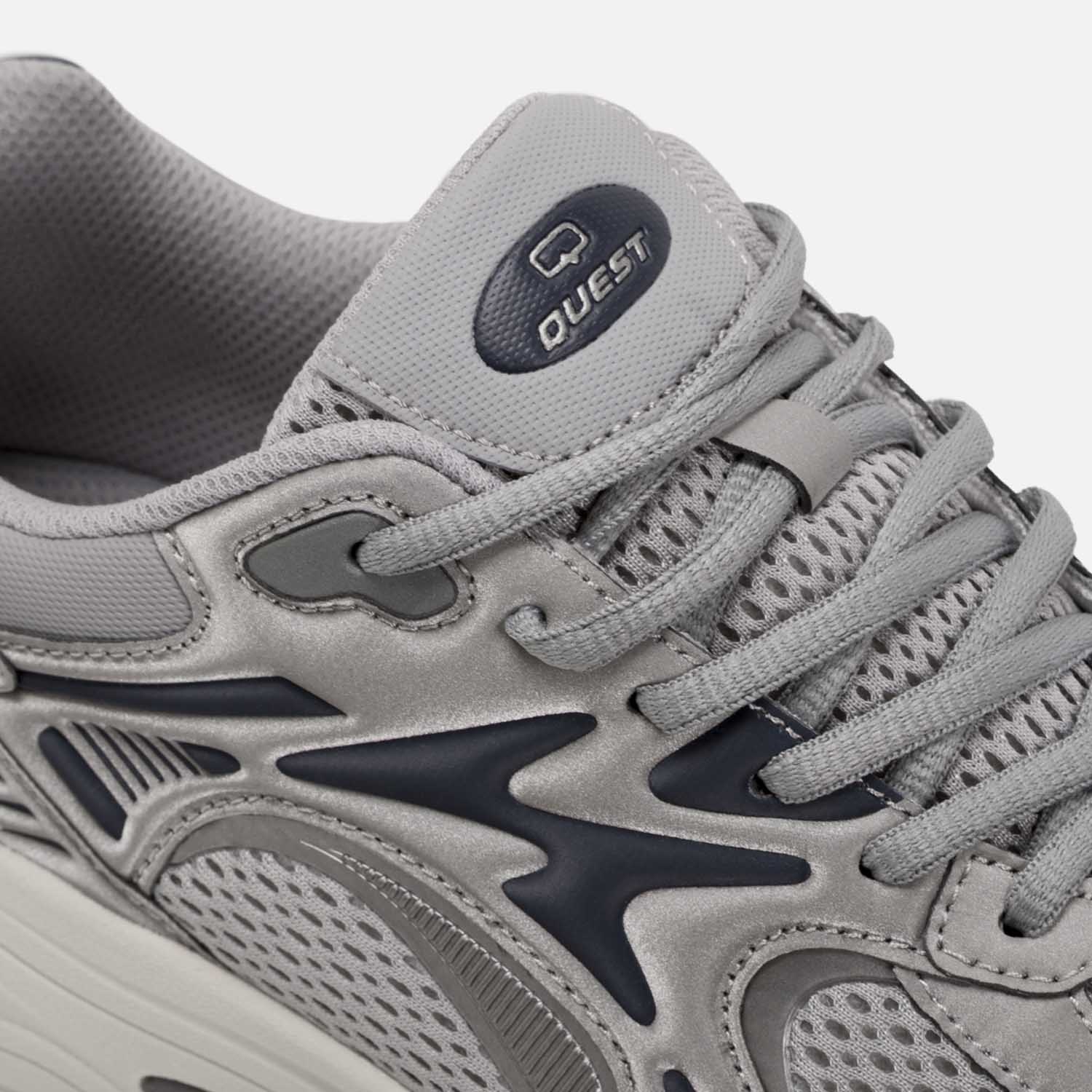 ZAPATOS TENIS COLOR GRIS MATE