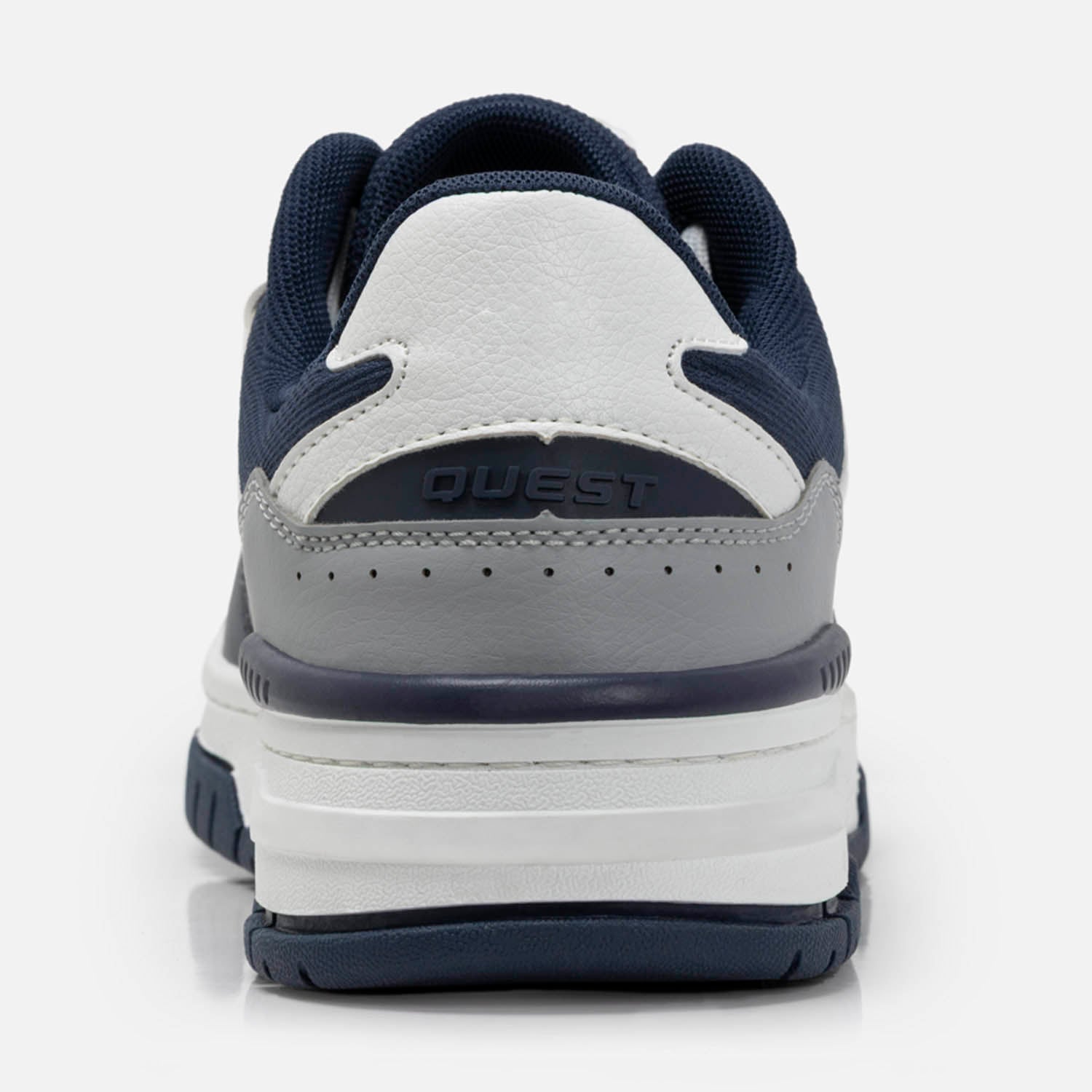 ZAPATOS TENIS COLOR BLANCO-AZUL OSCURO