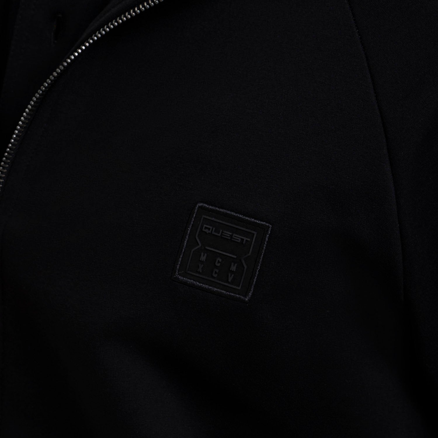 SUDADERA ABIERTO COLOR NEGRO