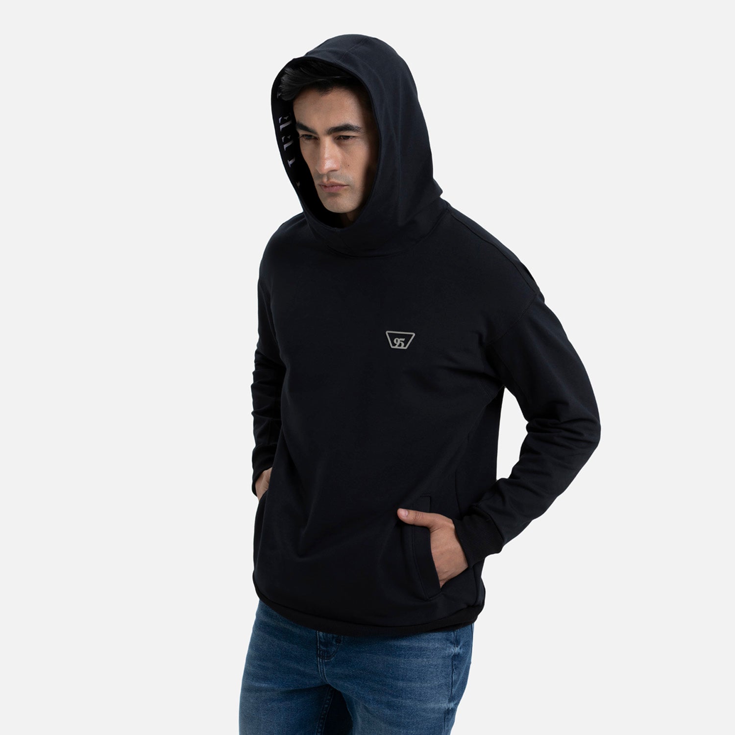 SUDADERA CERRADO COLOR NEGRO