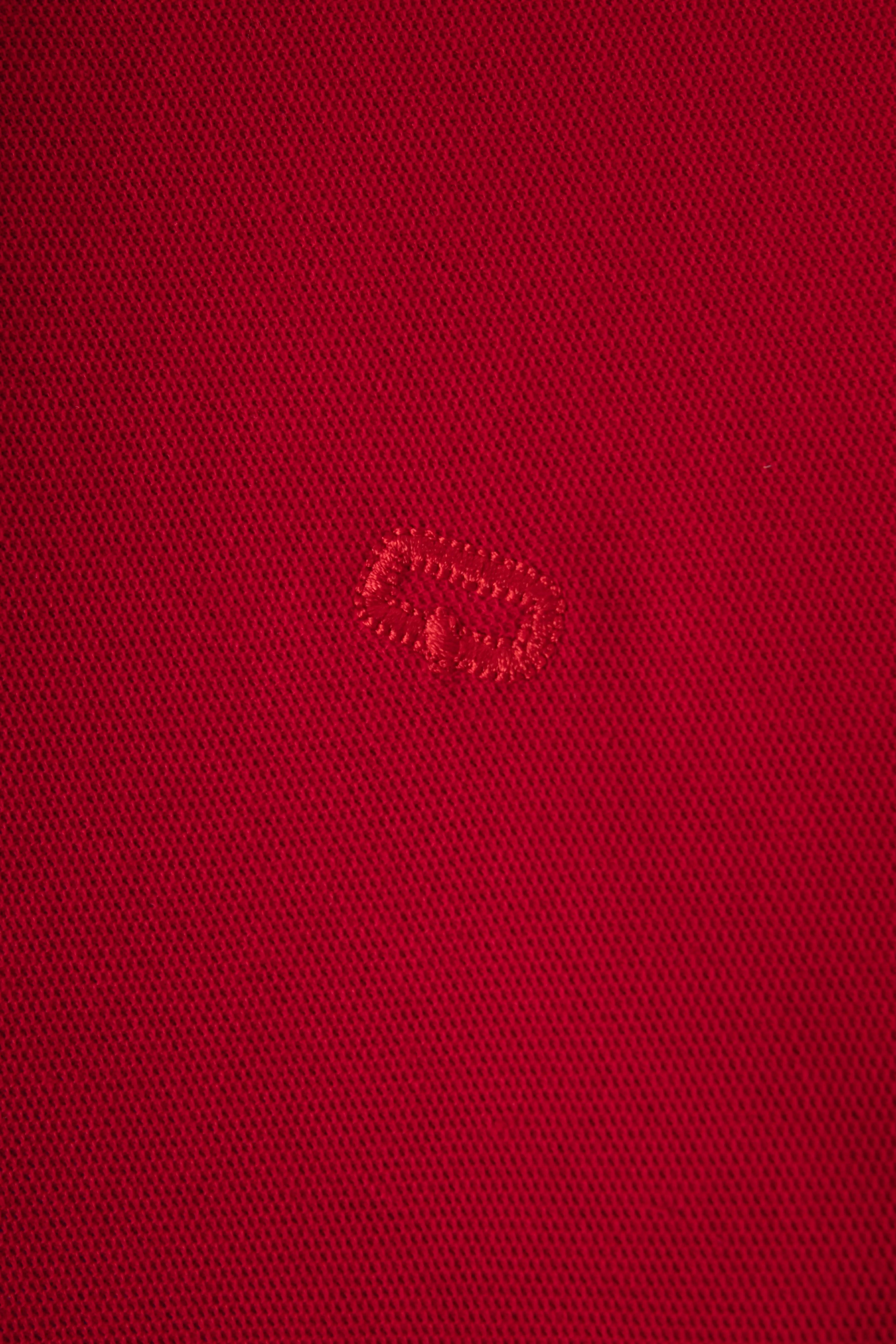 POLO SLIM COLOR ROJO