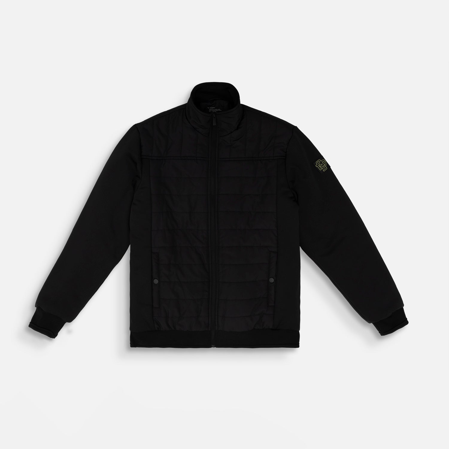 CHAMARRA ACOLCHADA COLOR NEGRO