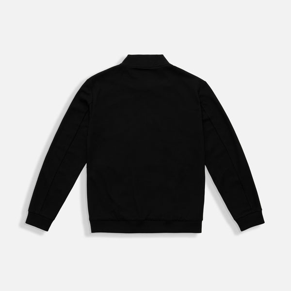 CHAMARRA BOMBER COLOR NEGRO