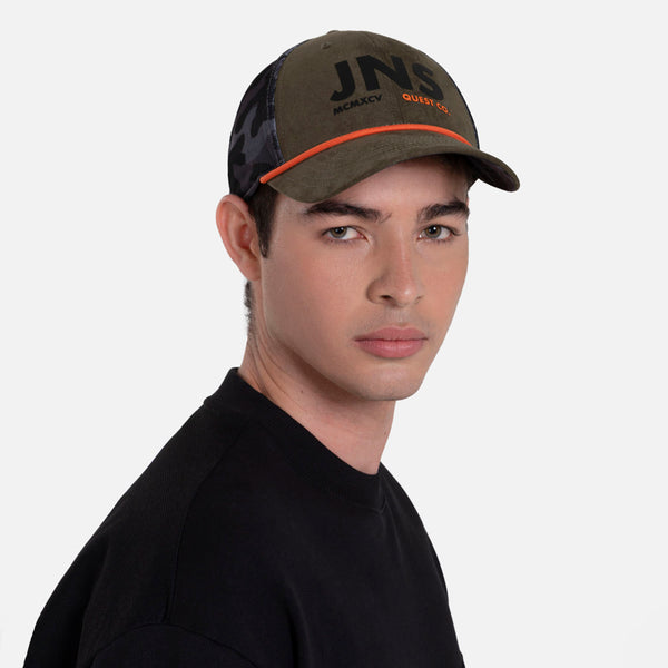 GORRA CAMIONERA COLOR DARK OLIVA