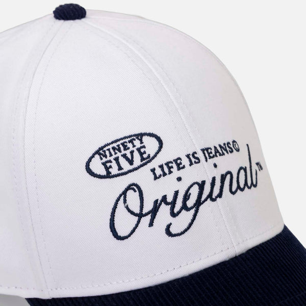 GORRA BEISBOLERA COLOR BLANCO OPTICO