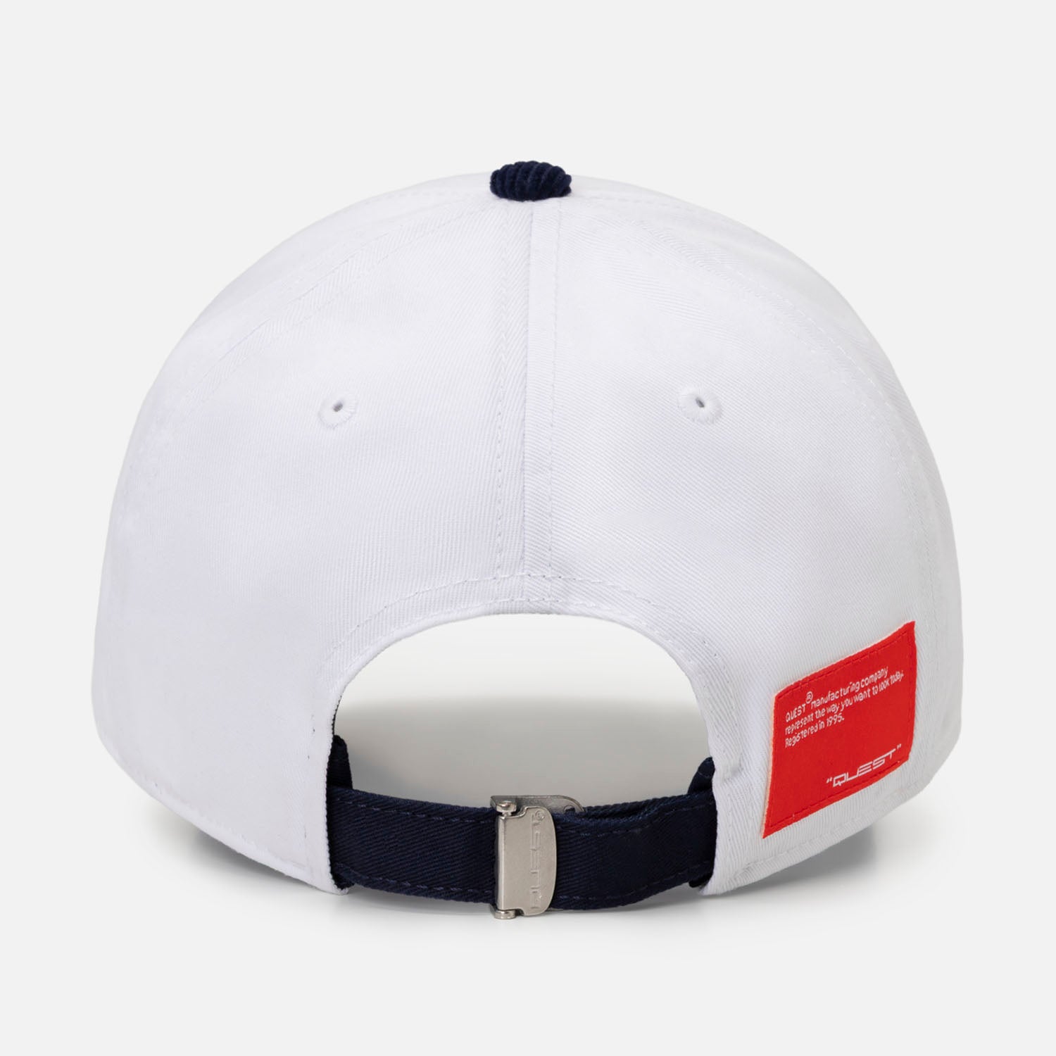 GORRA BEISBOLERA COLOR BLANCO OPTICO