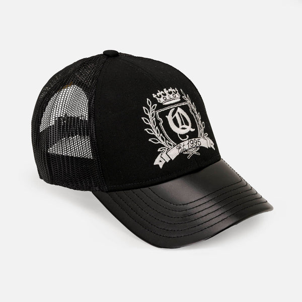 GORRA CAMIONERA COLOR NEGRO