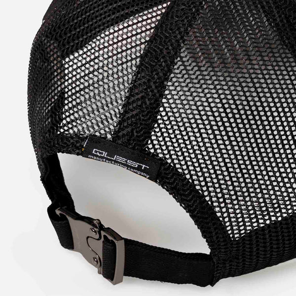 GORRA CAMIONERA COLOR NEGRO