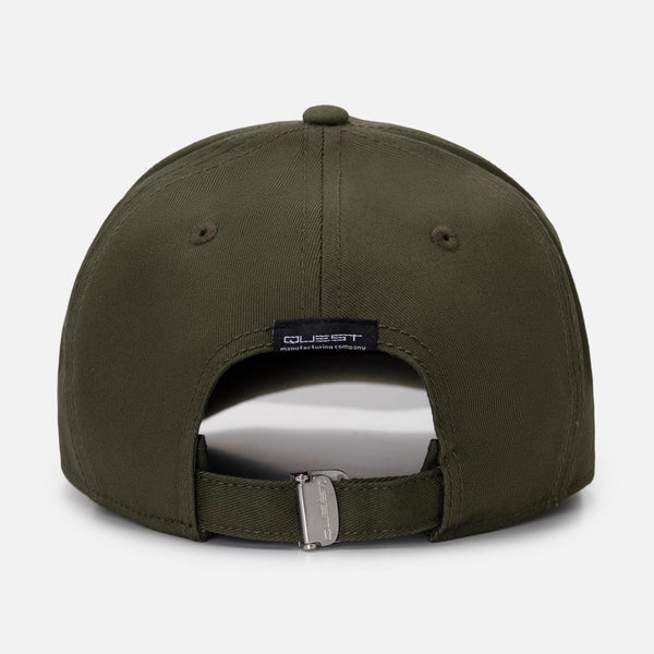 GORRA BEISBOLERA COLOR VERDE MILITAR