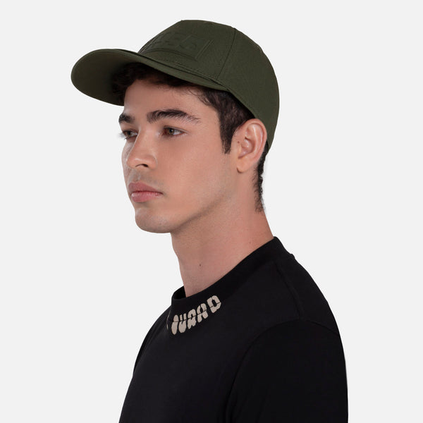 GORRA BEISBOLERA COLOR VERDE MILITAR