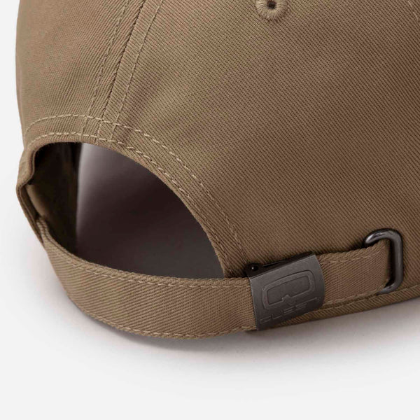 GORRA BEISBOLERA COLOR KAKI OSCURO