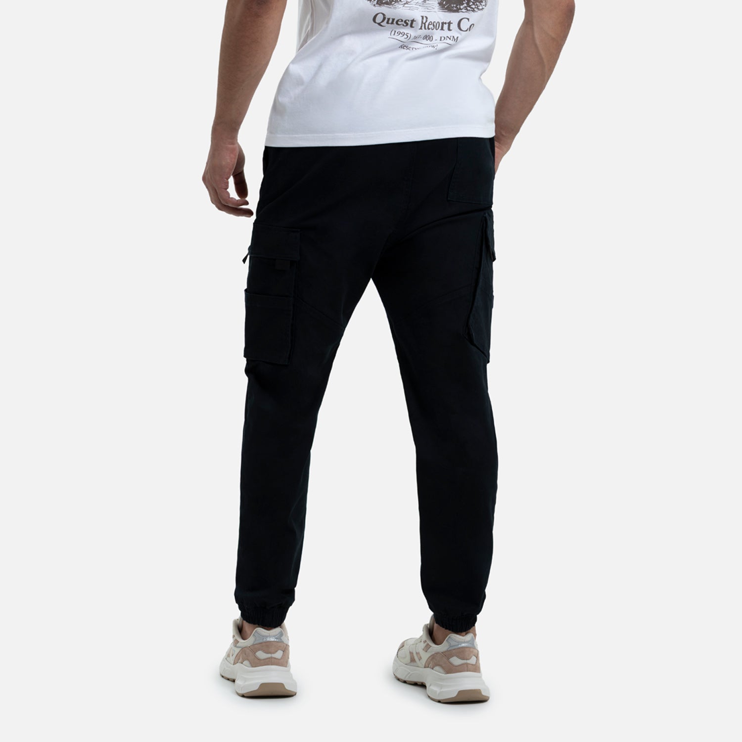 PANTALON JOGGER COLOR AZUL OSCURO