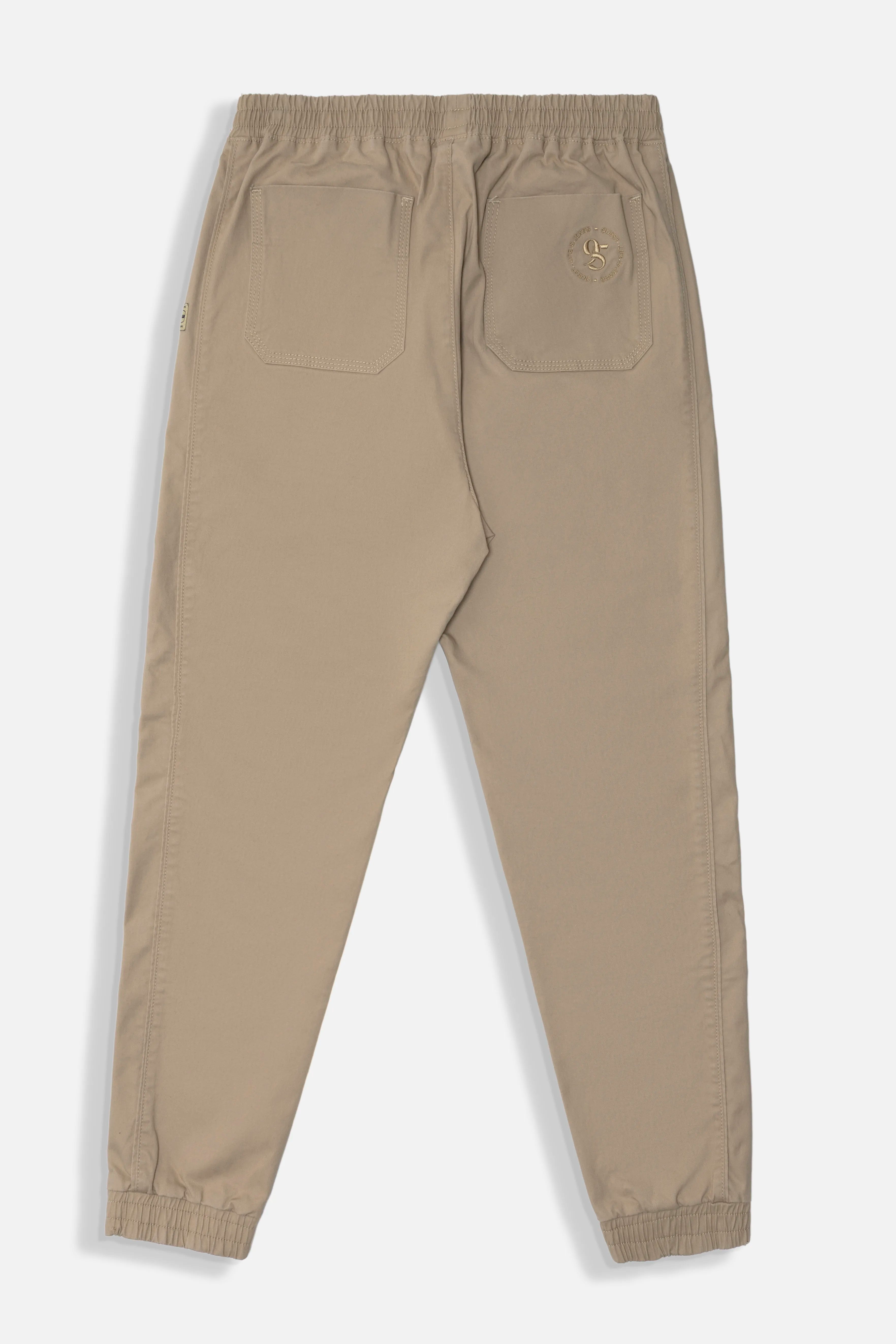 PANTALON JOGGER COLOR BEIGE