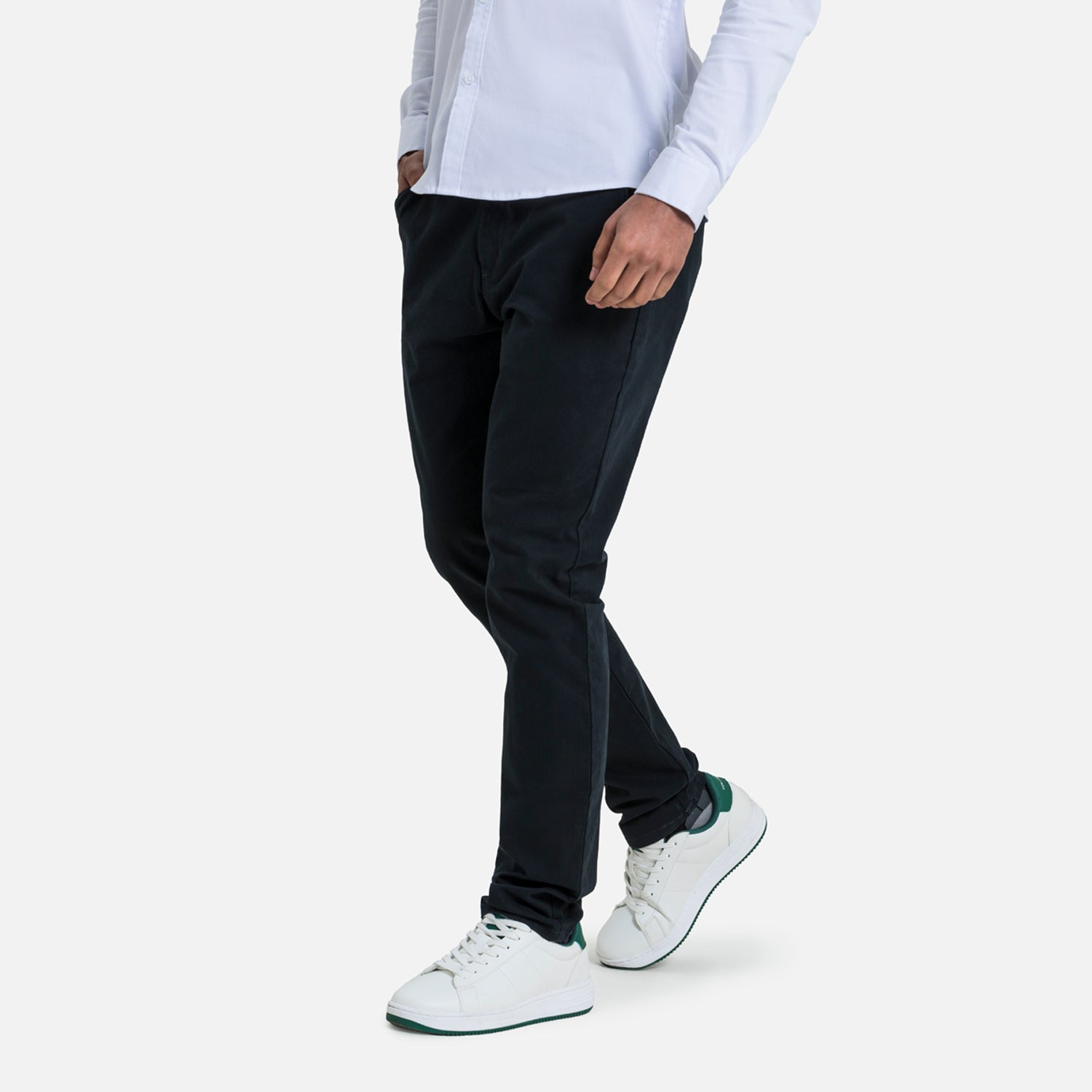 PANTALON CHINO COLOR AZUL OSCURO