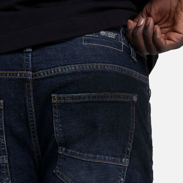 JEANS 5 BOLSILLOS COLOR AZUL OSCURO